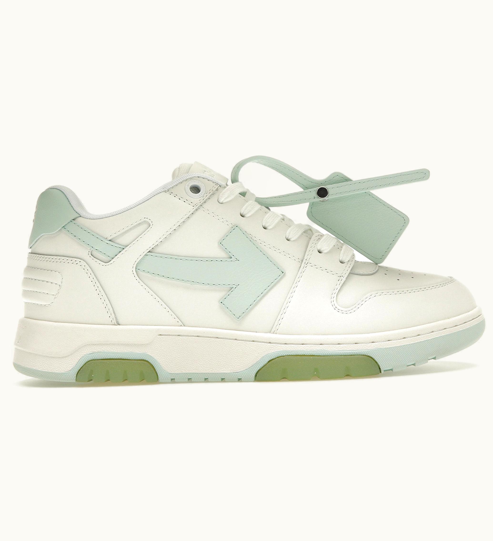 OFF-WHITE OFF-WHITE Out Of Office Ooo Low Tops White Mint