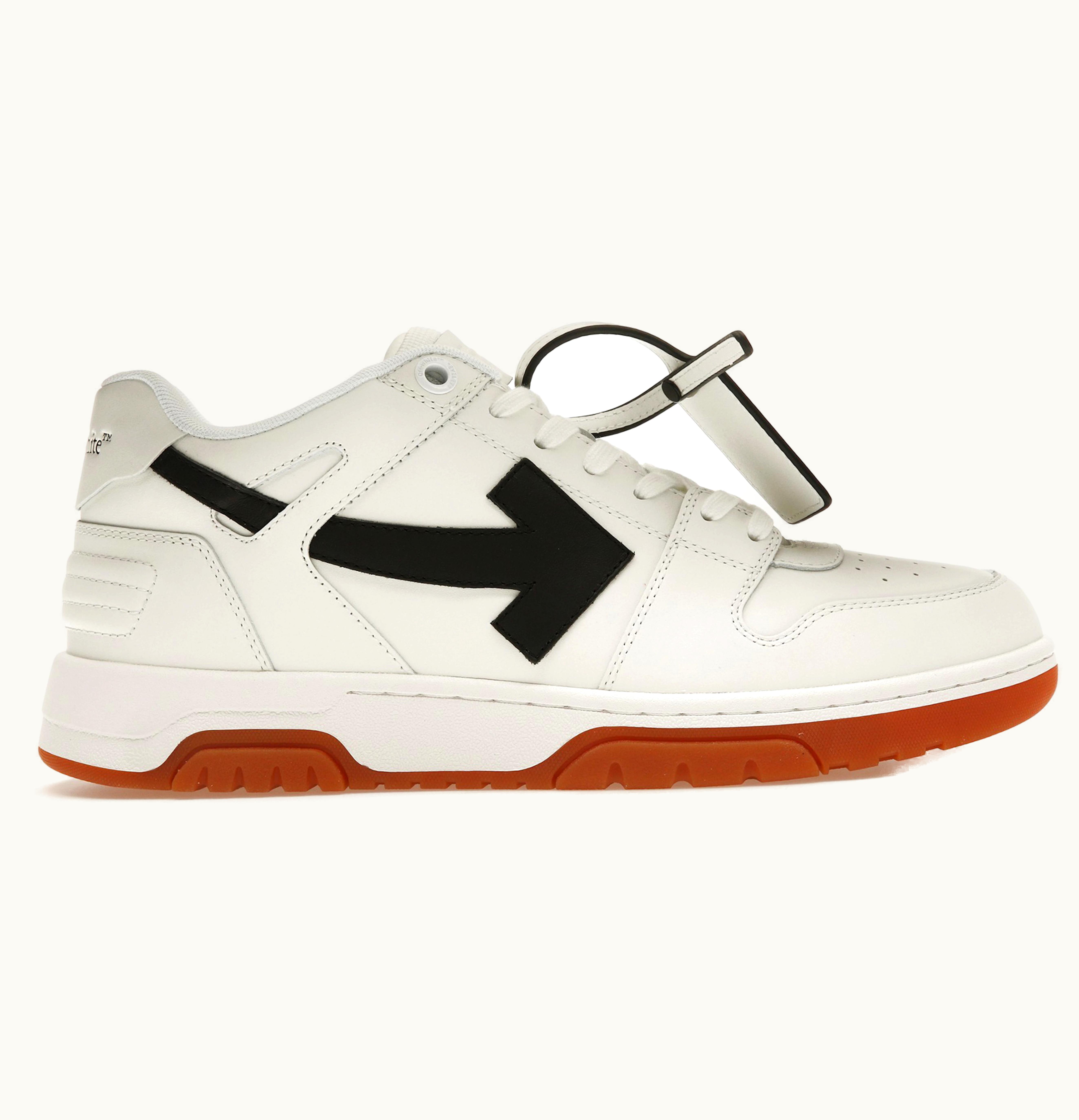 OFF-WHITE OFF-WHITE Out Of Office Calf Leather White Black Gum