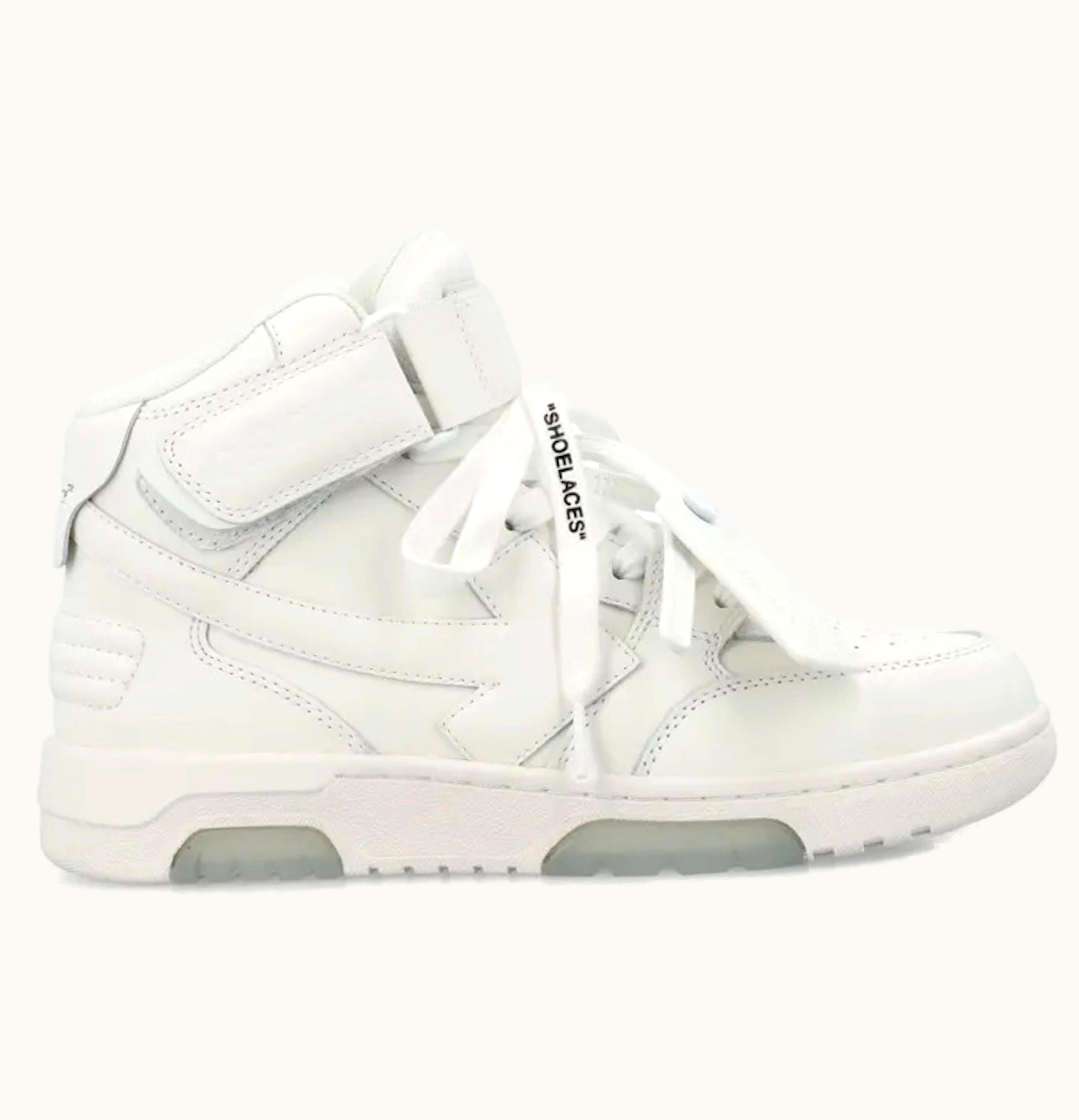 OFF-WHITE OFF-WHITE Out Of Office Mid Top White Womens