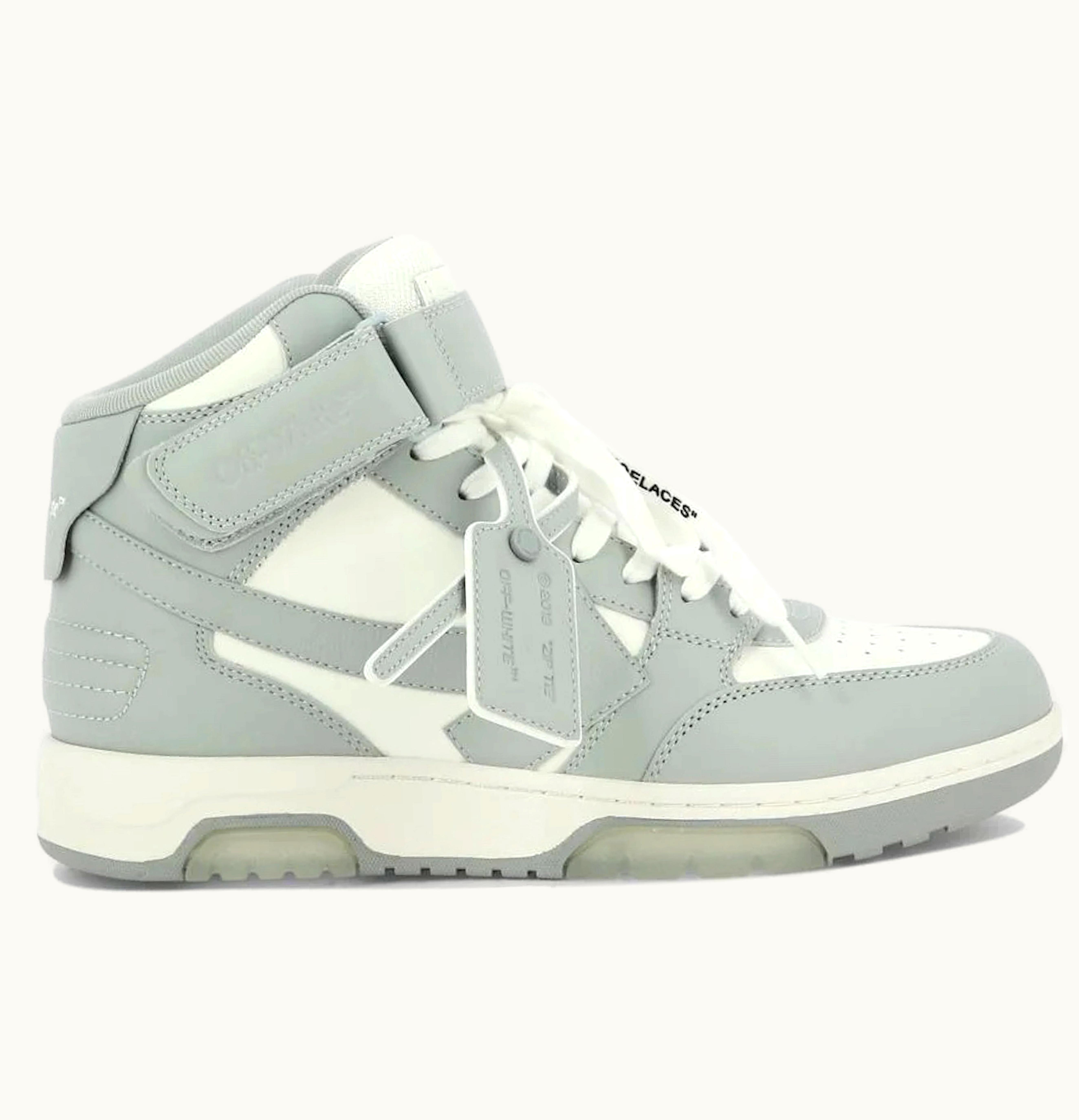 OFF-WHITE OFF-WHITE Out Of Office Mid Top White Grey