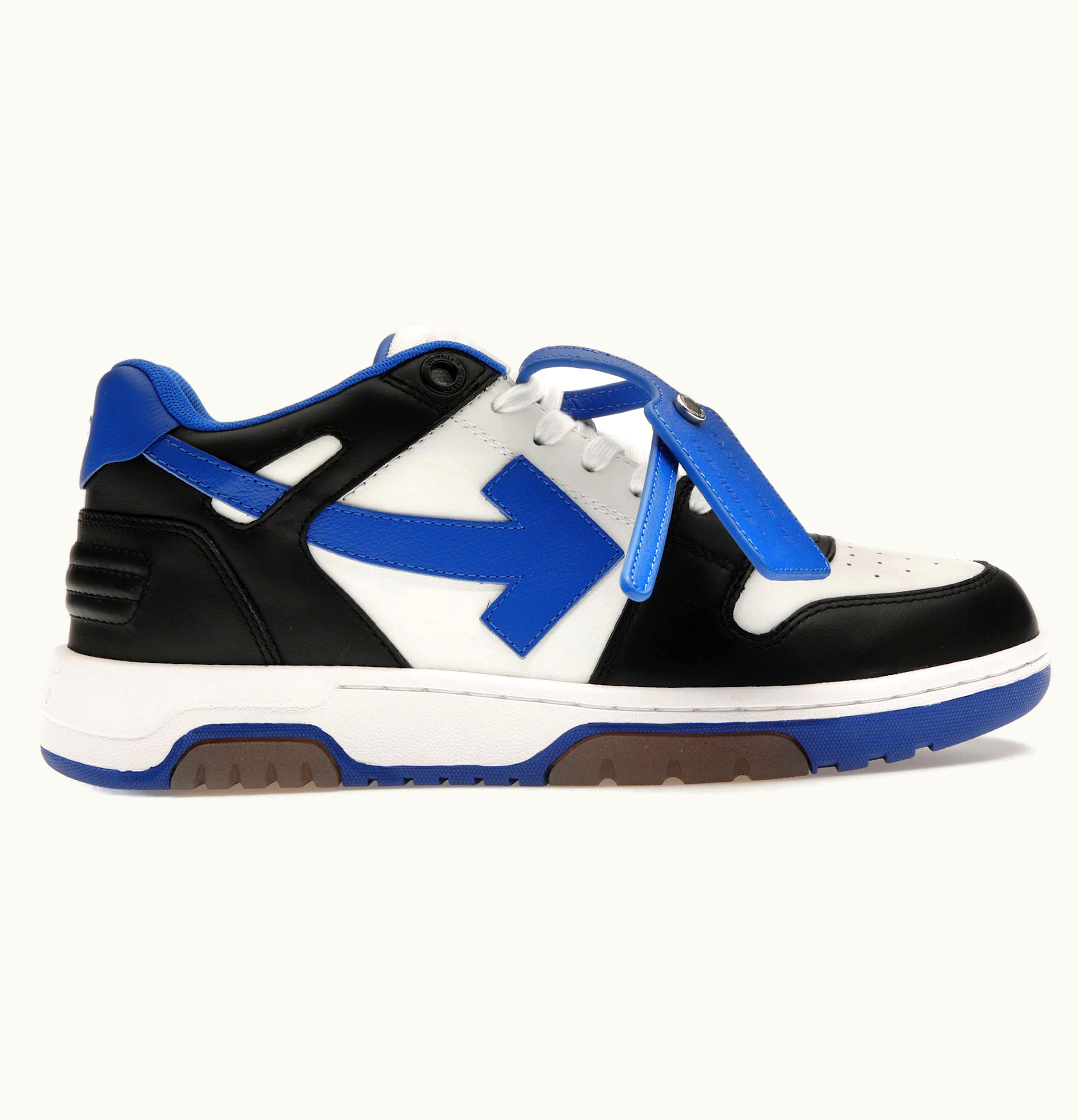 OFF-WHITE OFF-WHITE Out Of Office Calf Leather Black Blue