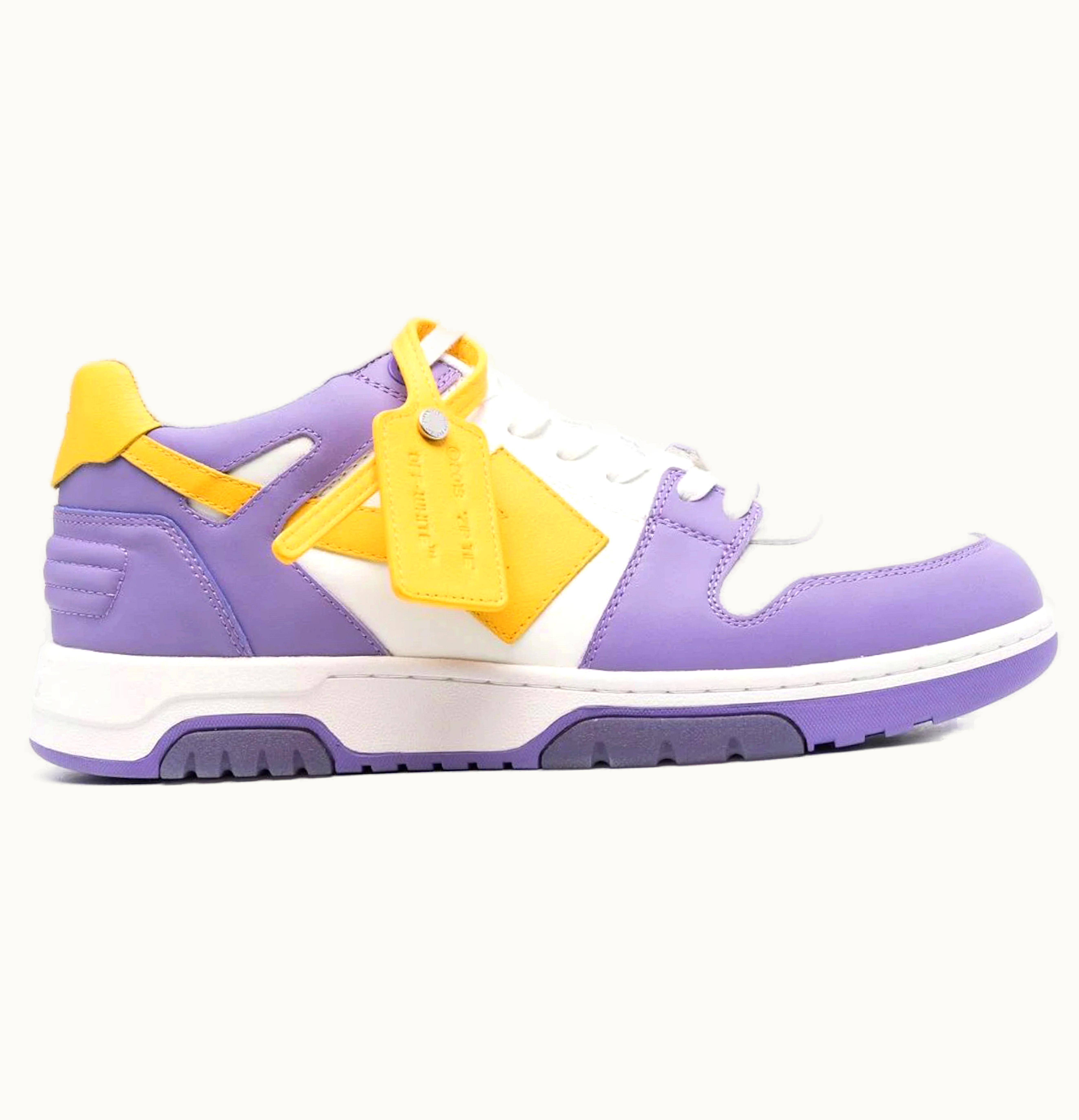 OFF-WHITE OFF-WHITE Out Of Office Sneaker White Purple Yellow
