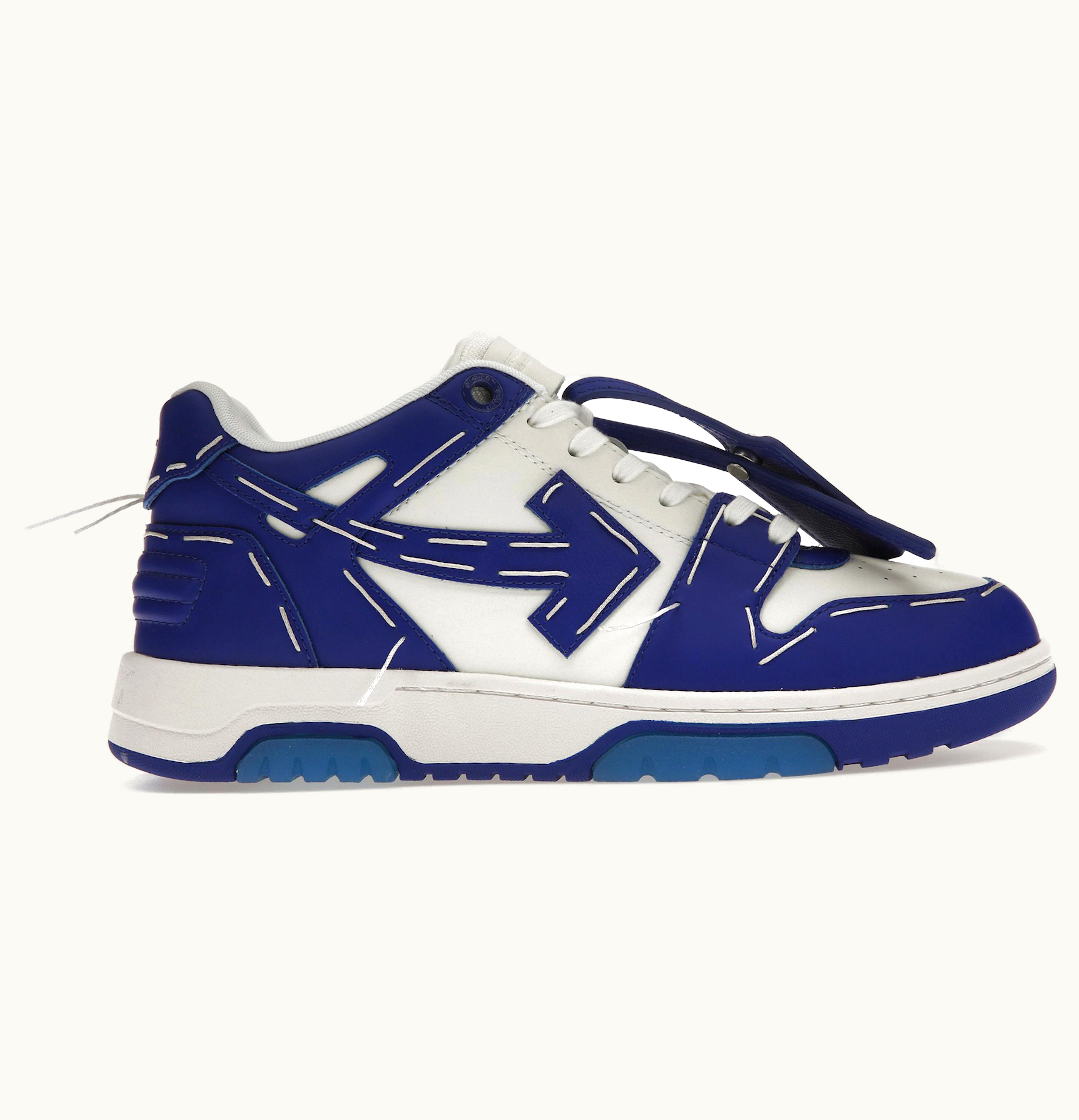 OFF-WHITE OFF-WHITE Out Of Office Sartorial Stitching White Dark Blue