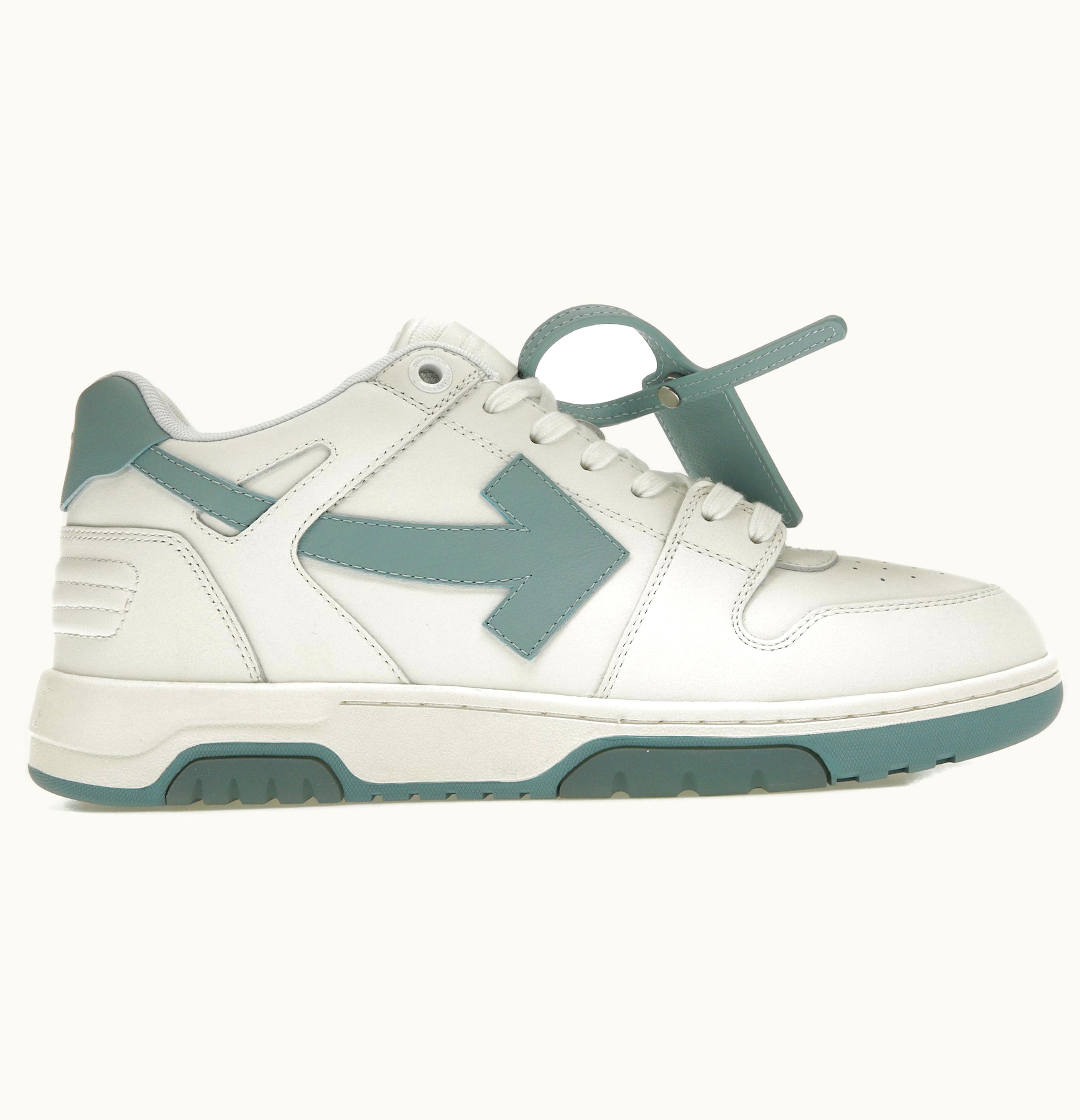 OFF-WHITE OFF-WHITE Out Of Office Ooo Low Tops White Celadon