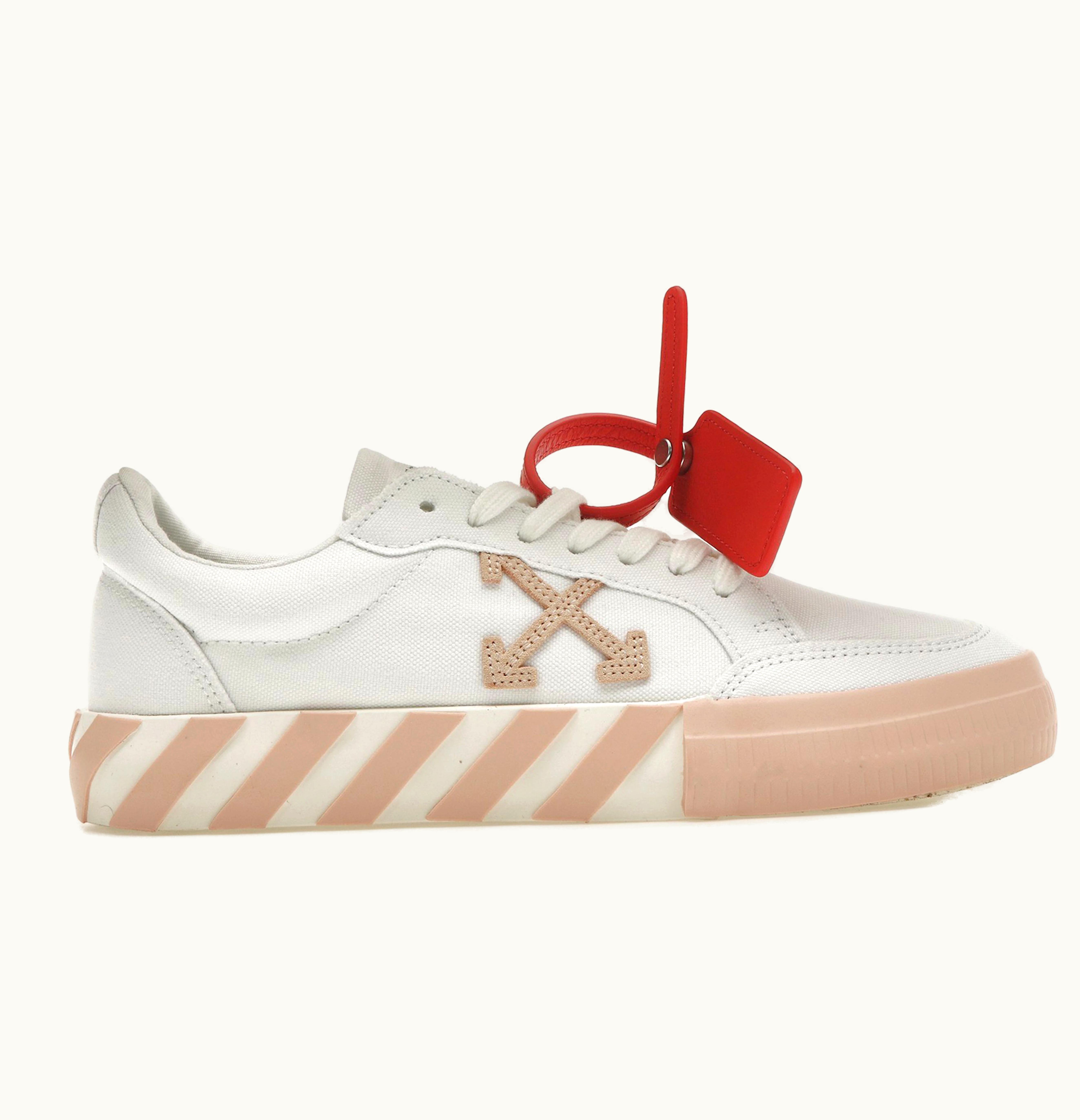 OFF-WHITE OFF-WHITE Vulc Low White Powder Pink Womens