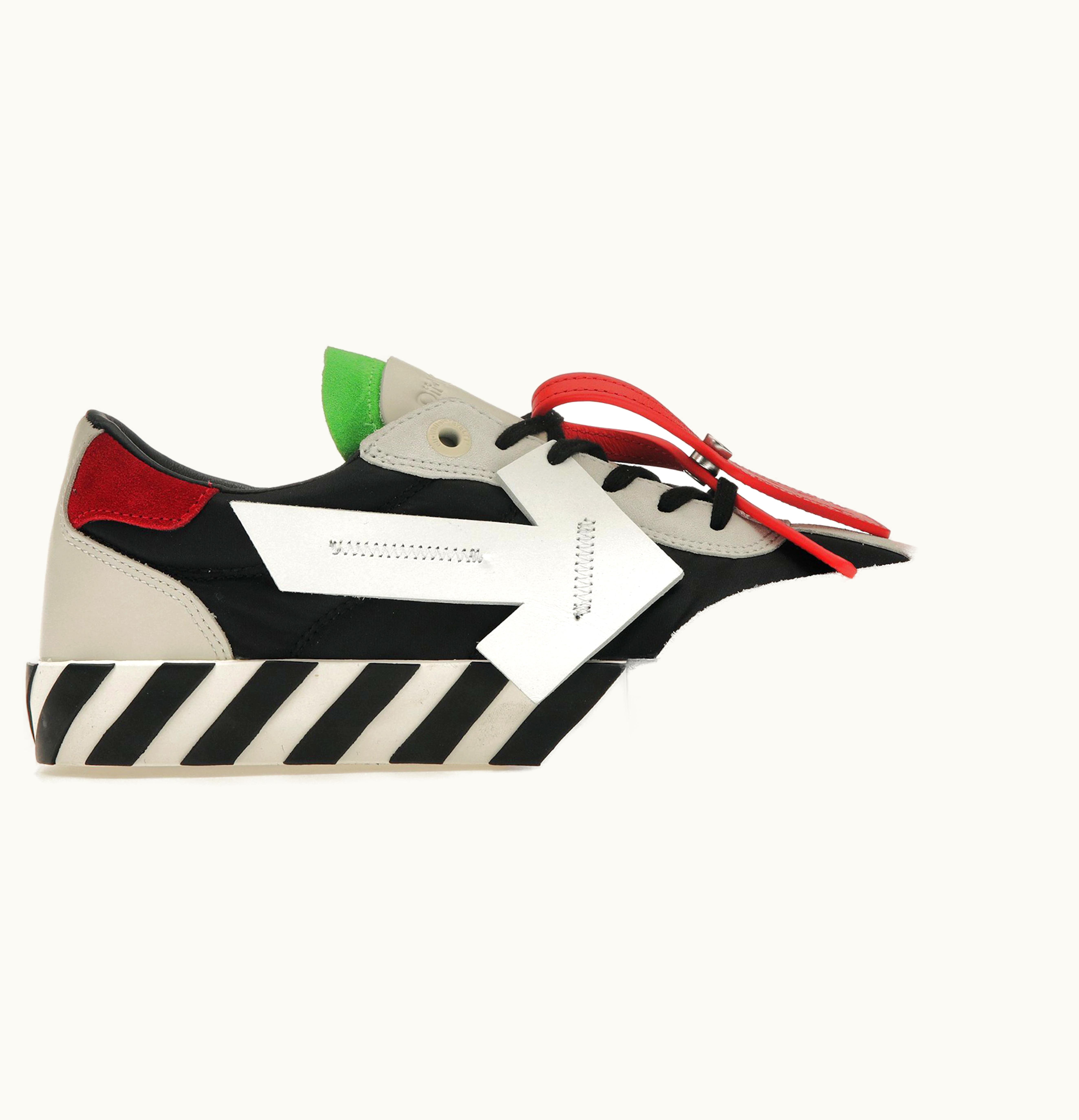 OFF-WHITE OFF-WHITE Floating Arrow Vulcanized Low Black Green Red