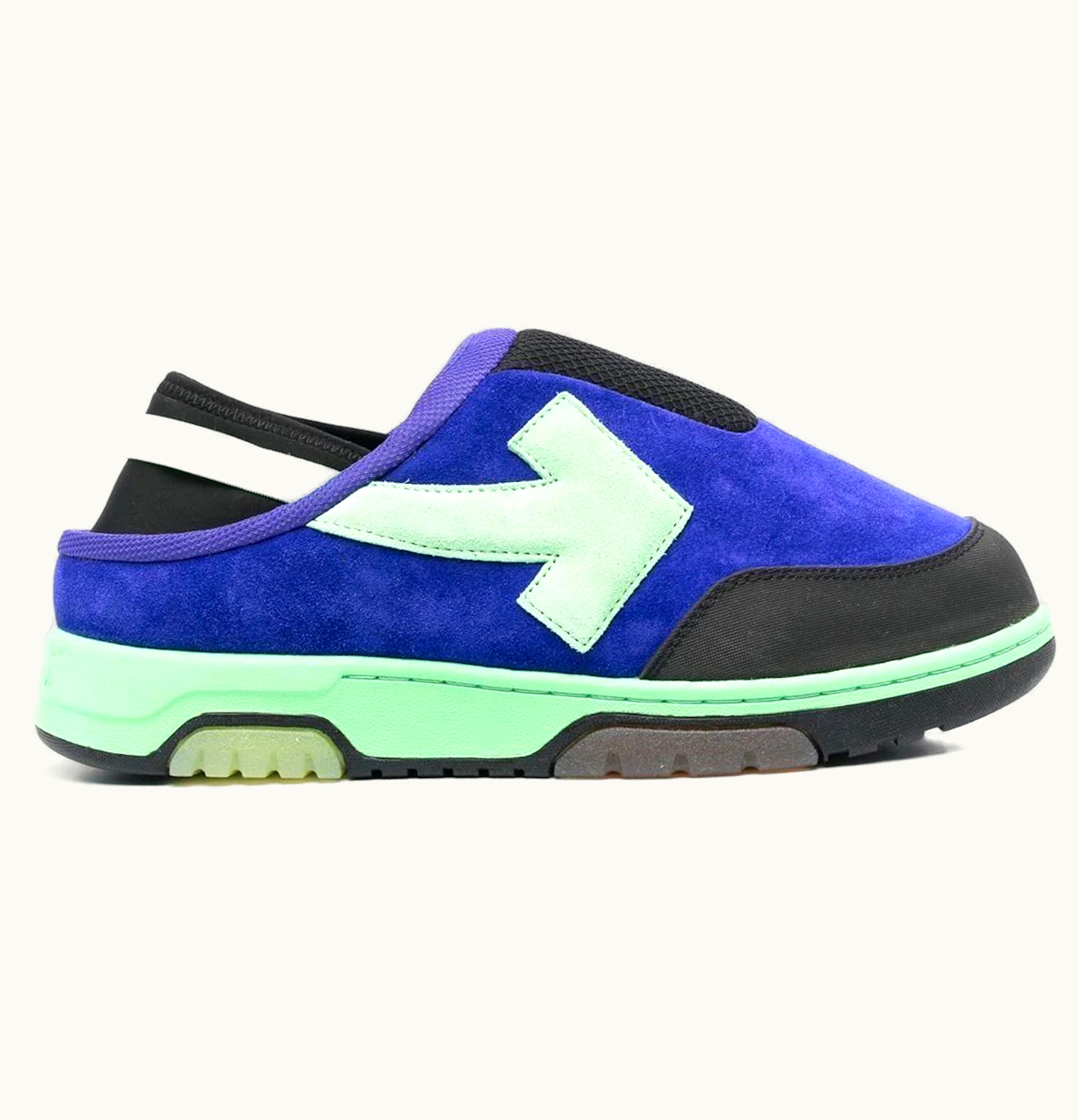 OFF-WHITE OFF-WHITE Out Of Office Mule Purple Green