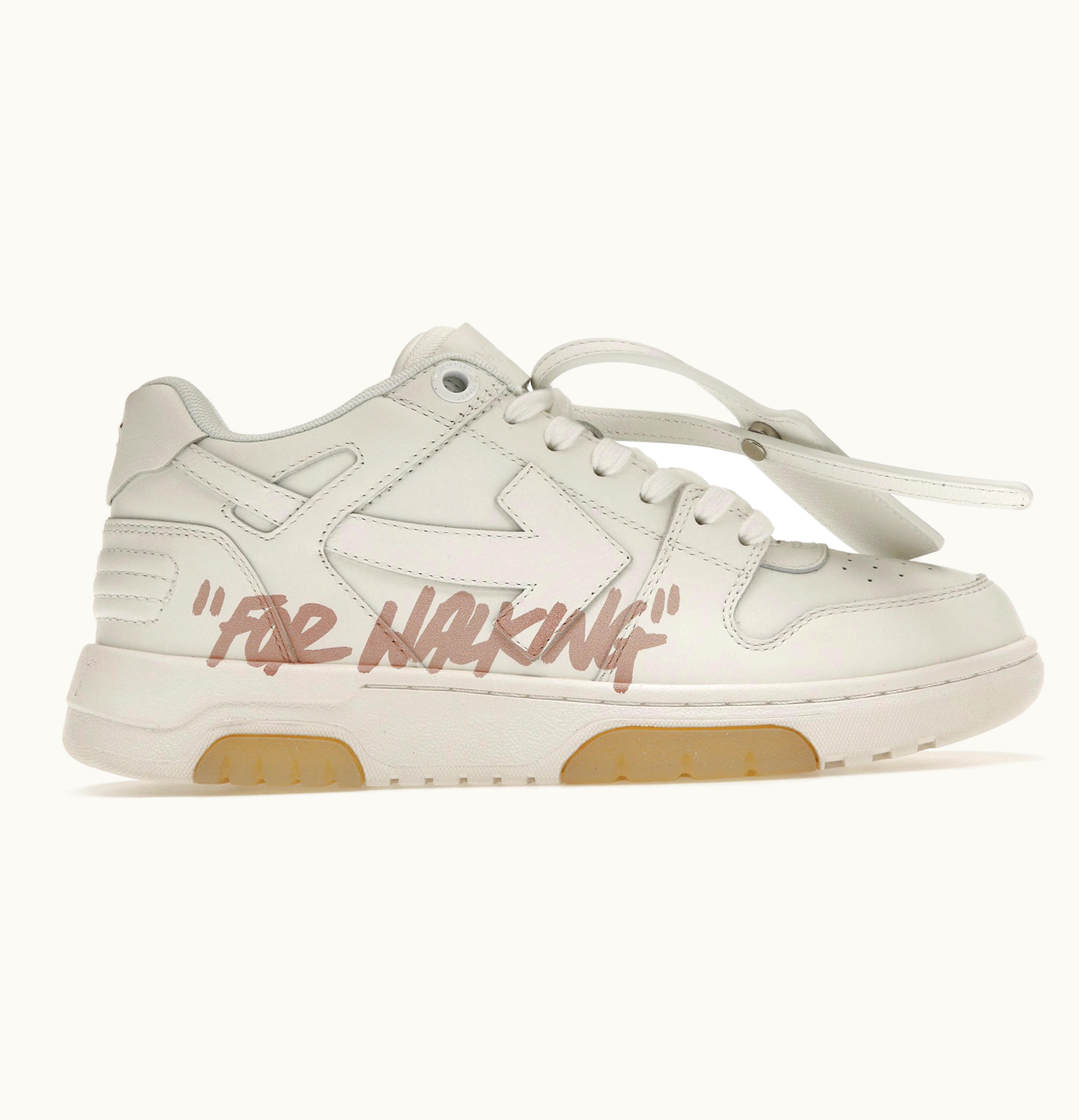 OFF-WHITE OFF-WHITE Out Of Office For Walking White Pink W