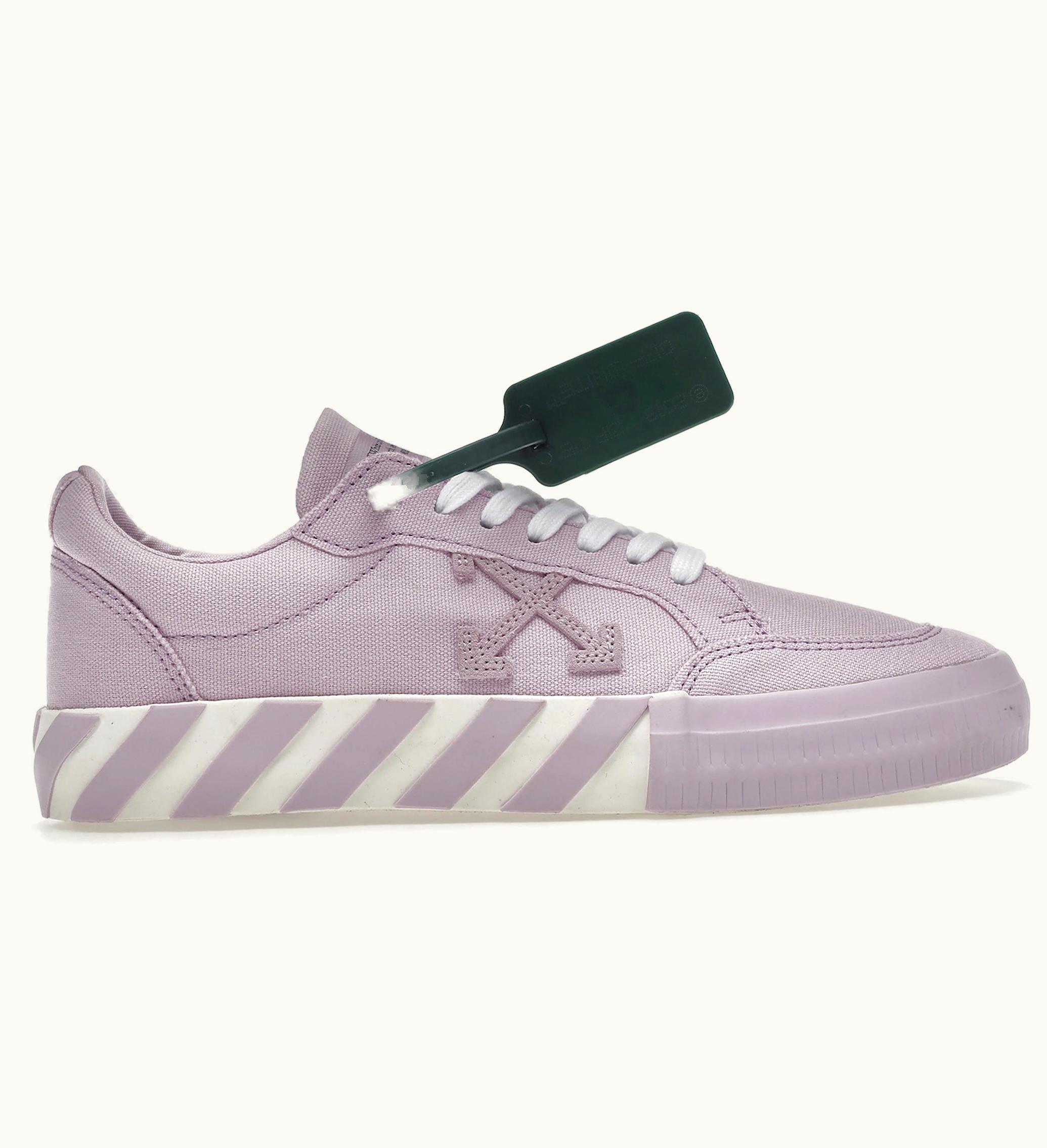 OFF-WHITE OFF-WHITE Vulc Low Canvas Lilac Lilac White W FW22