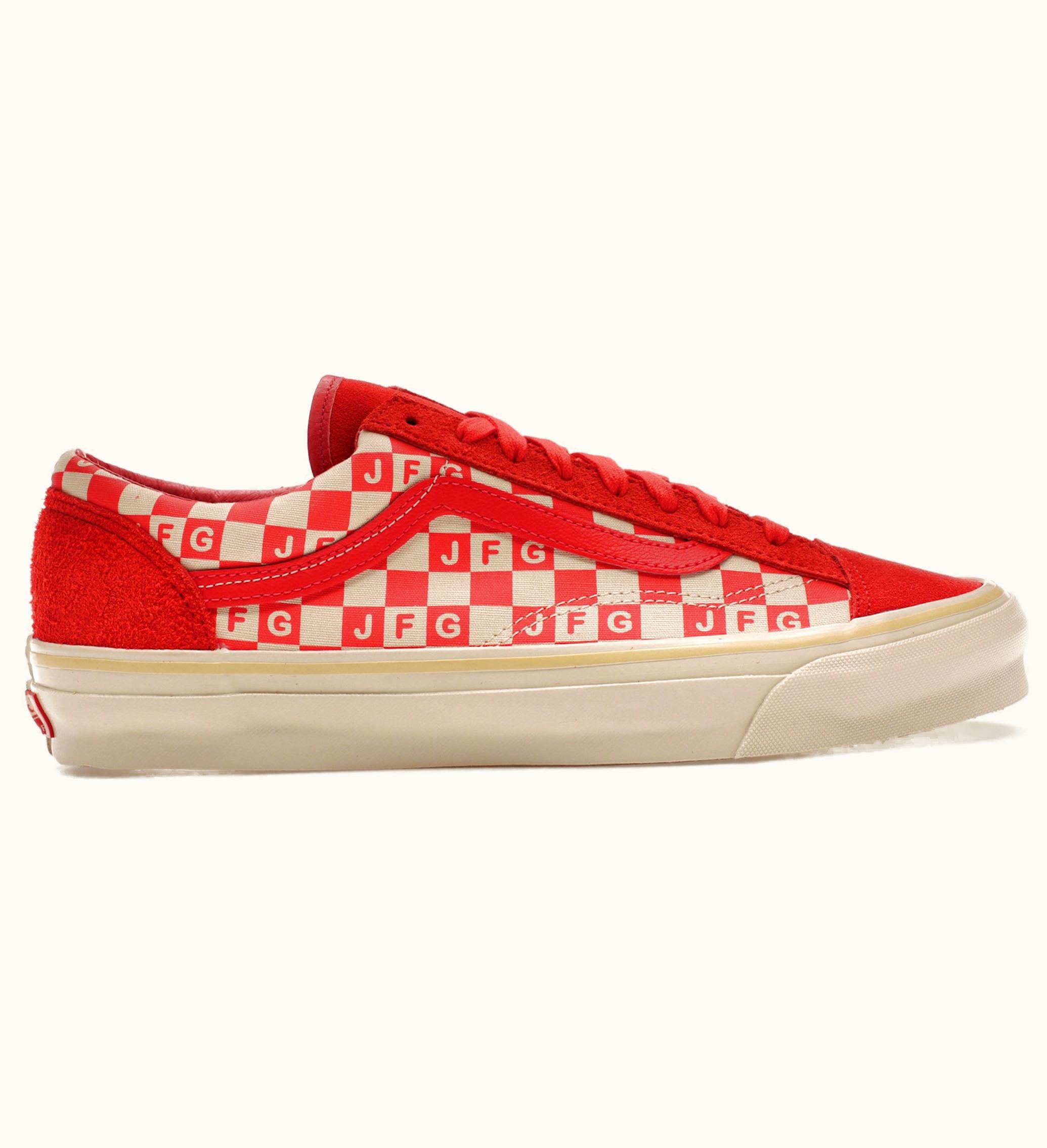 Vans Vans Vault OG Style 36 Lx Joe Freshgoods The Honeymoon Stage Red