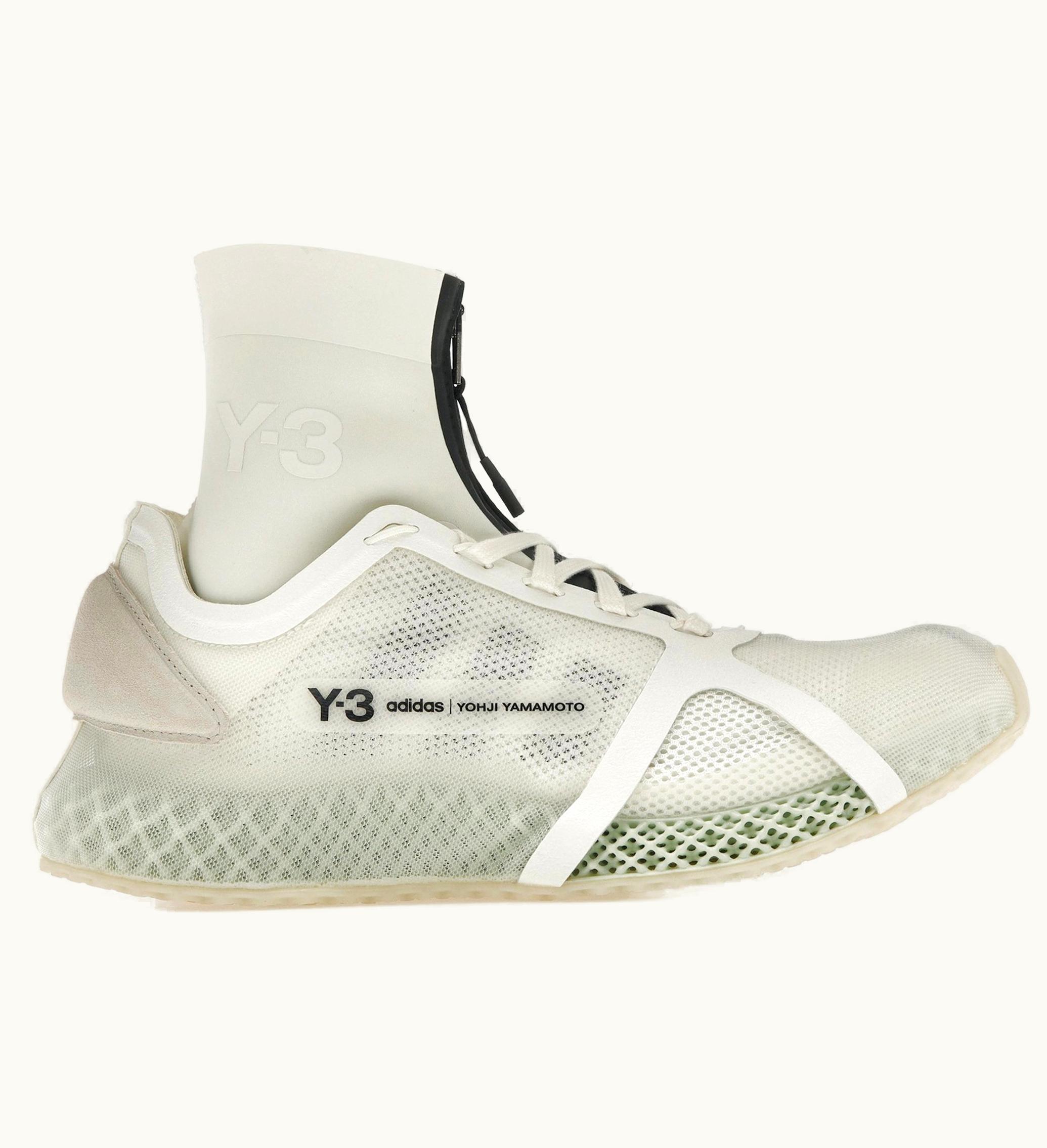 Adidas Adidas Y 3 Runner 4d Iow Core White