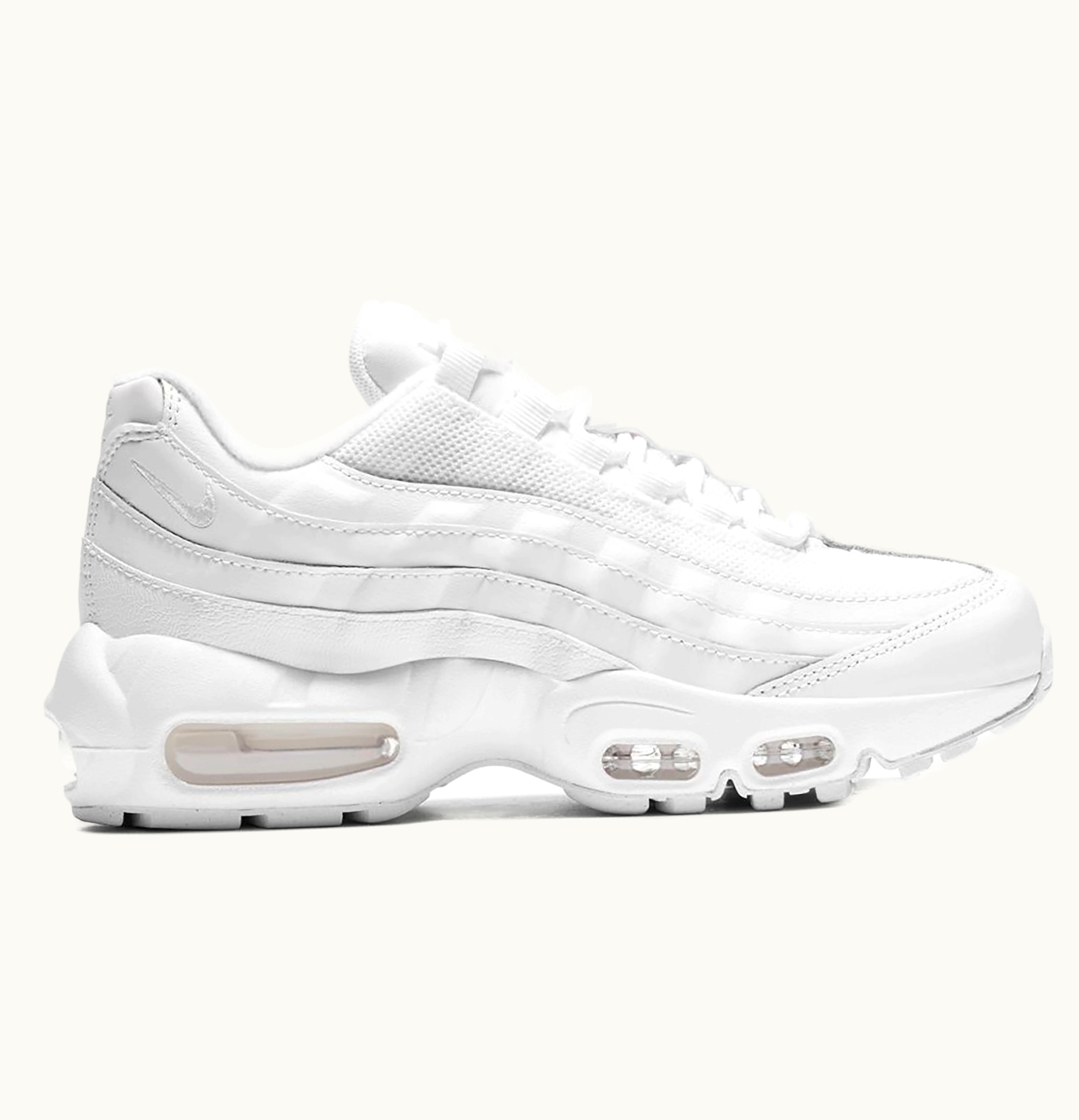 Nike Nike Air Max 95 Recraft Triple White GS