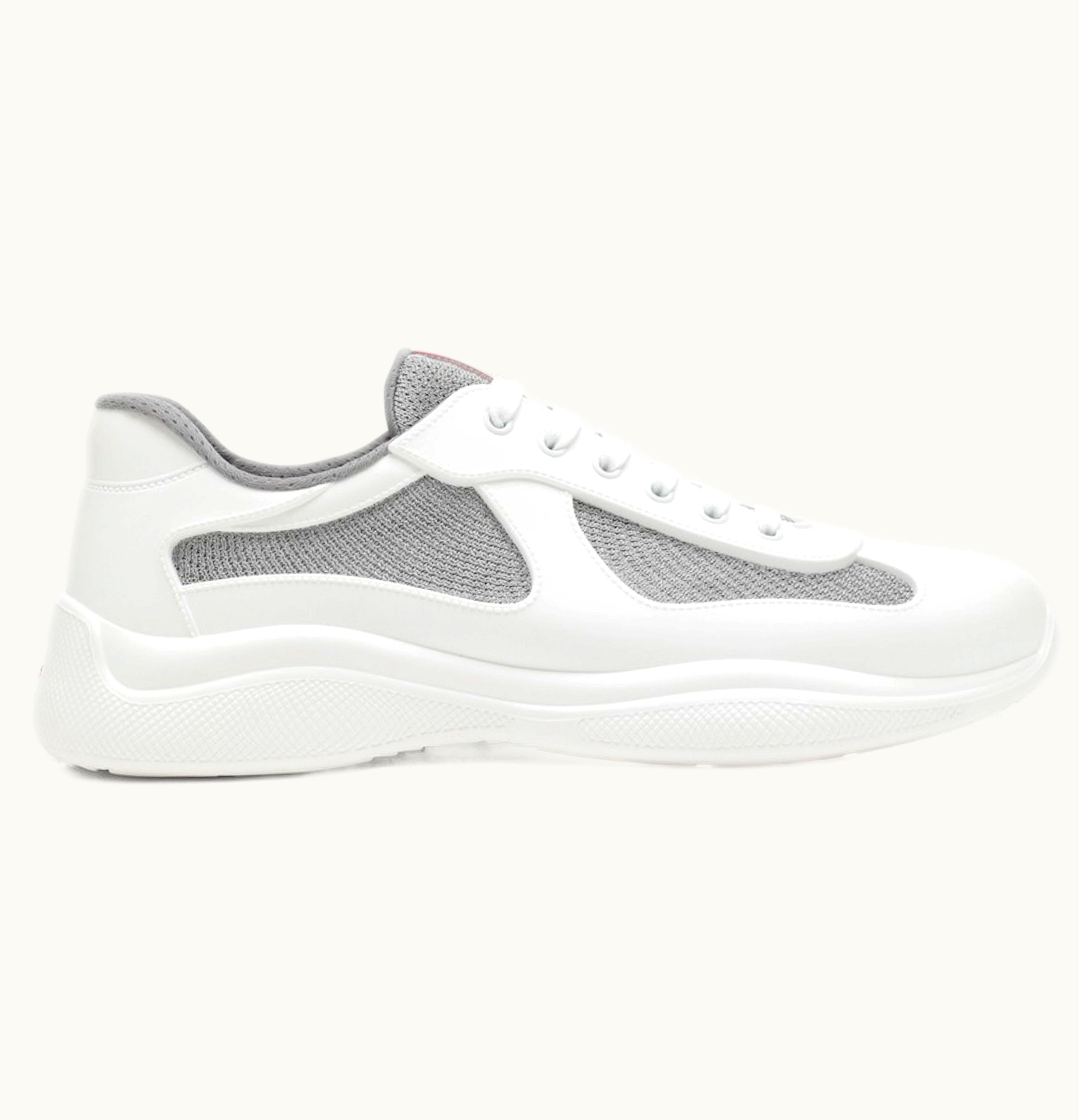 Prada Americas Cup White Grey