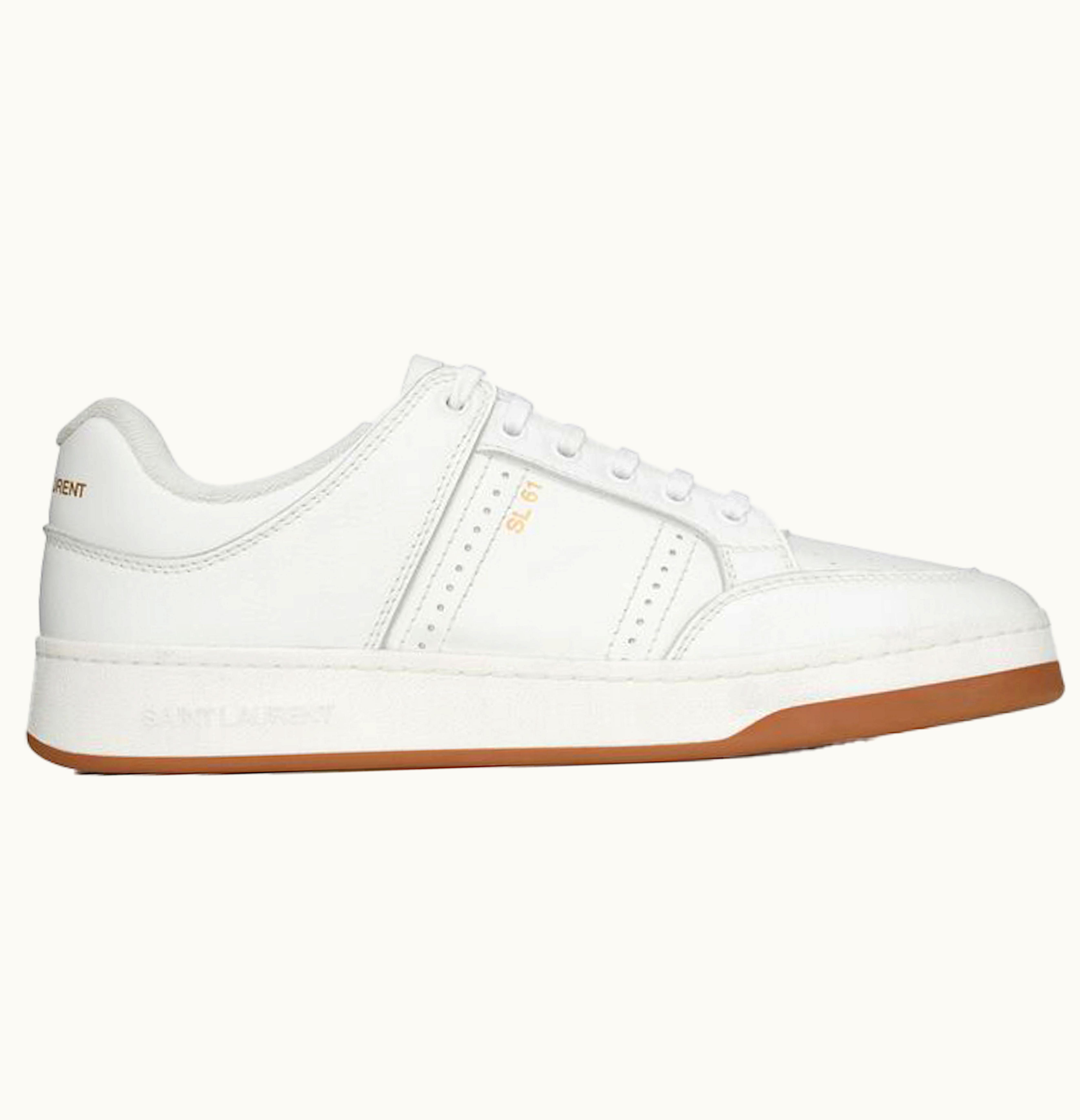 Saint Laurent Sl 61 Low Top White Womens