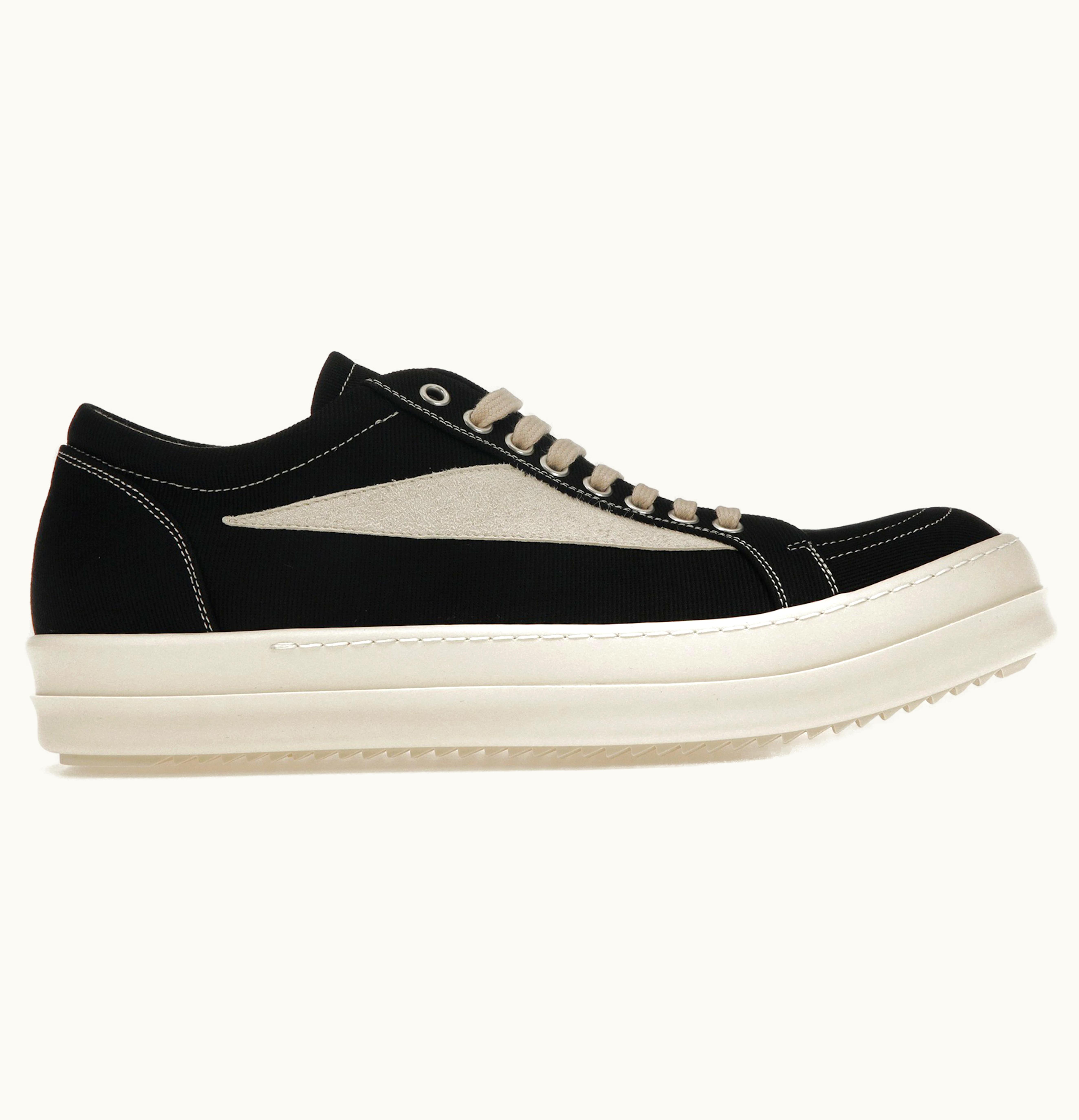Rick Owens Rick Owens DRKSHDW Vintage Sneaks Black Milk