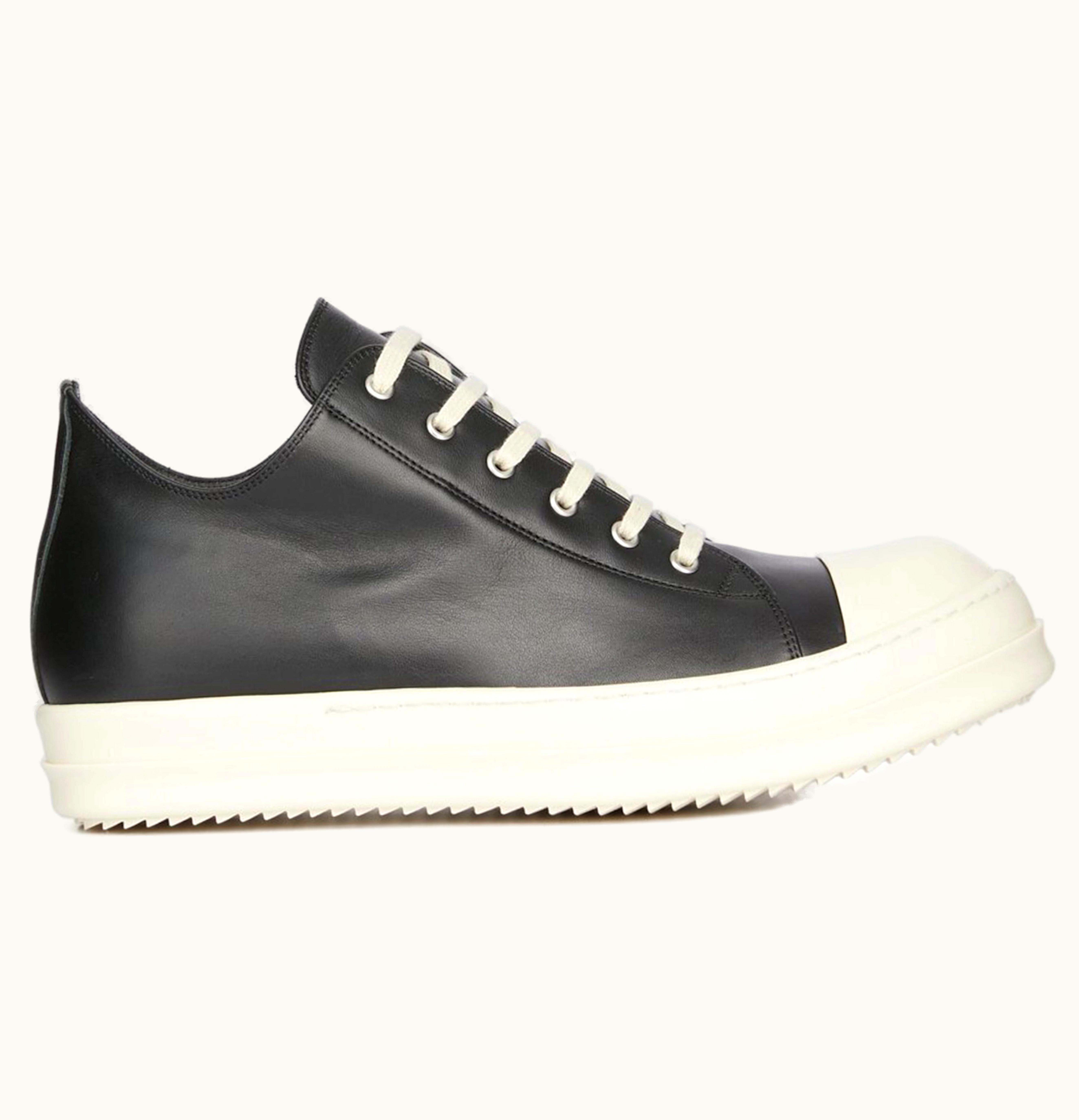 Rick Owens Rick Owens Luxor Low Sneaks Black Milk