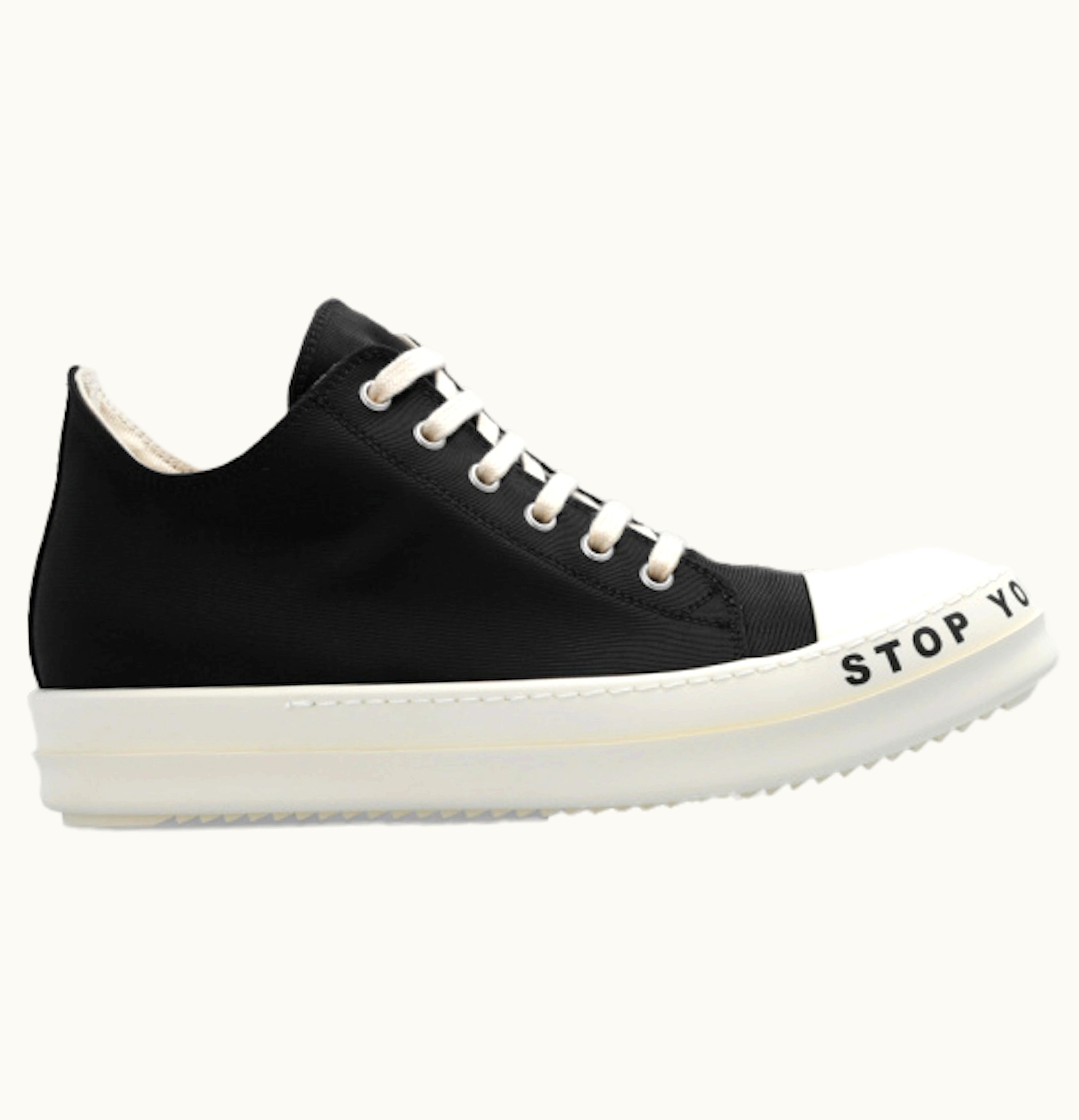 Rick Owens Rick Owens DRKSHDW Low Stop Your Breath Black