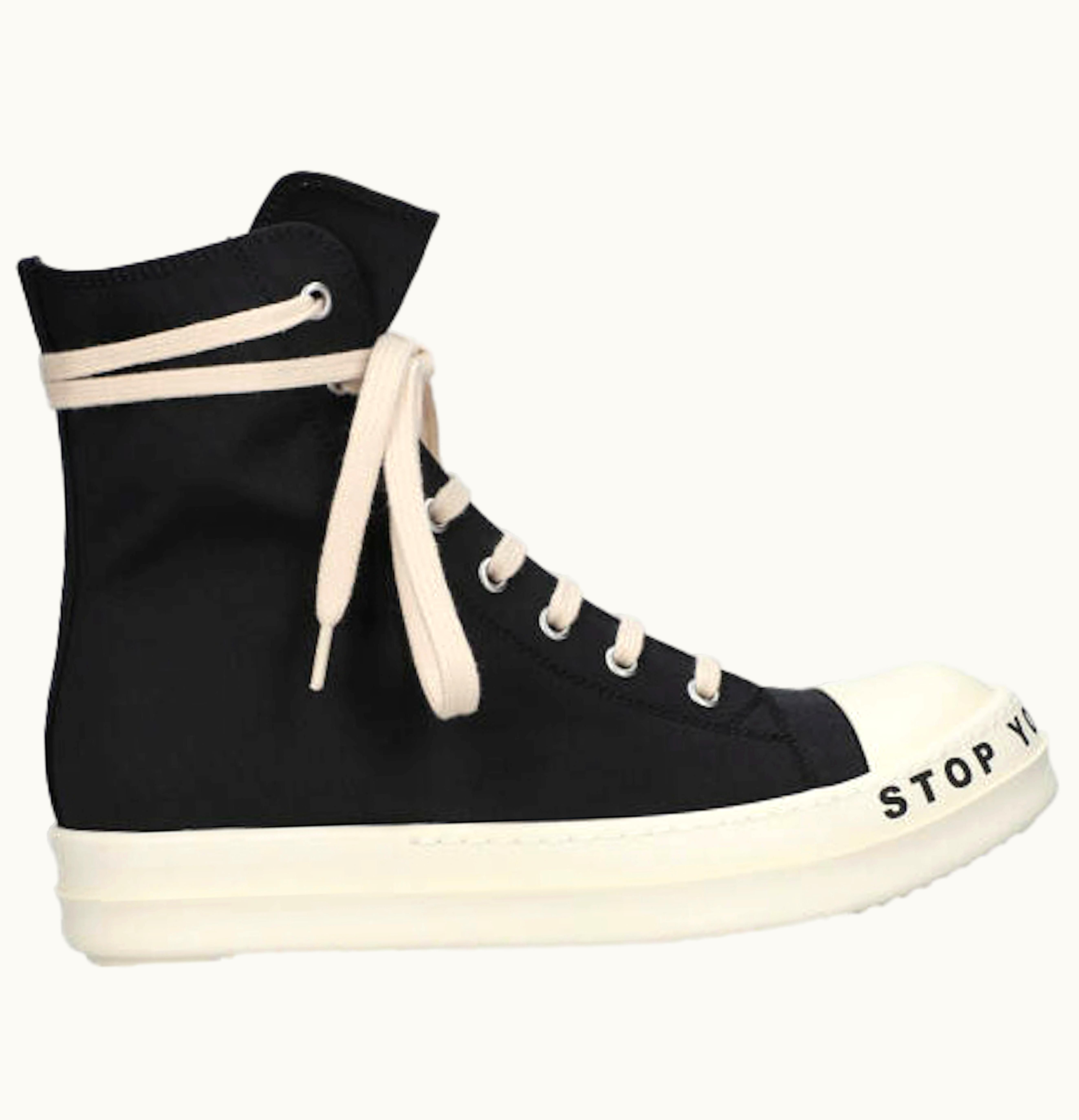 Rick Owens Rick Owens DRKSHDW High Stop Your Breath Black