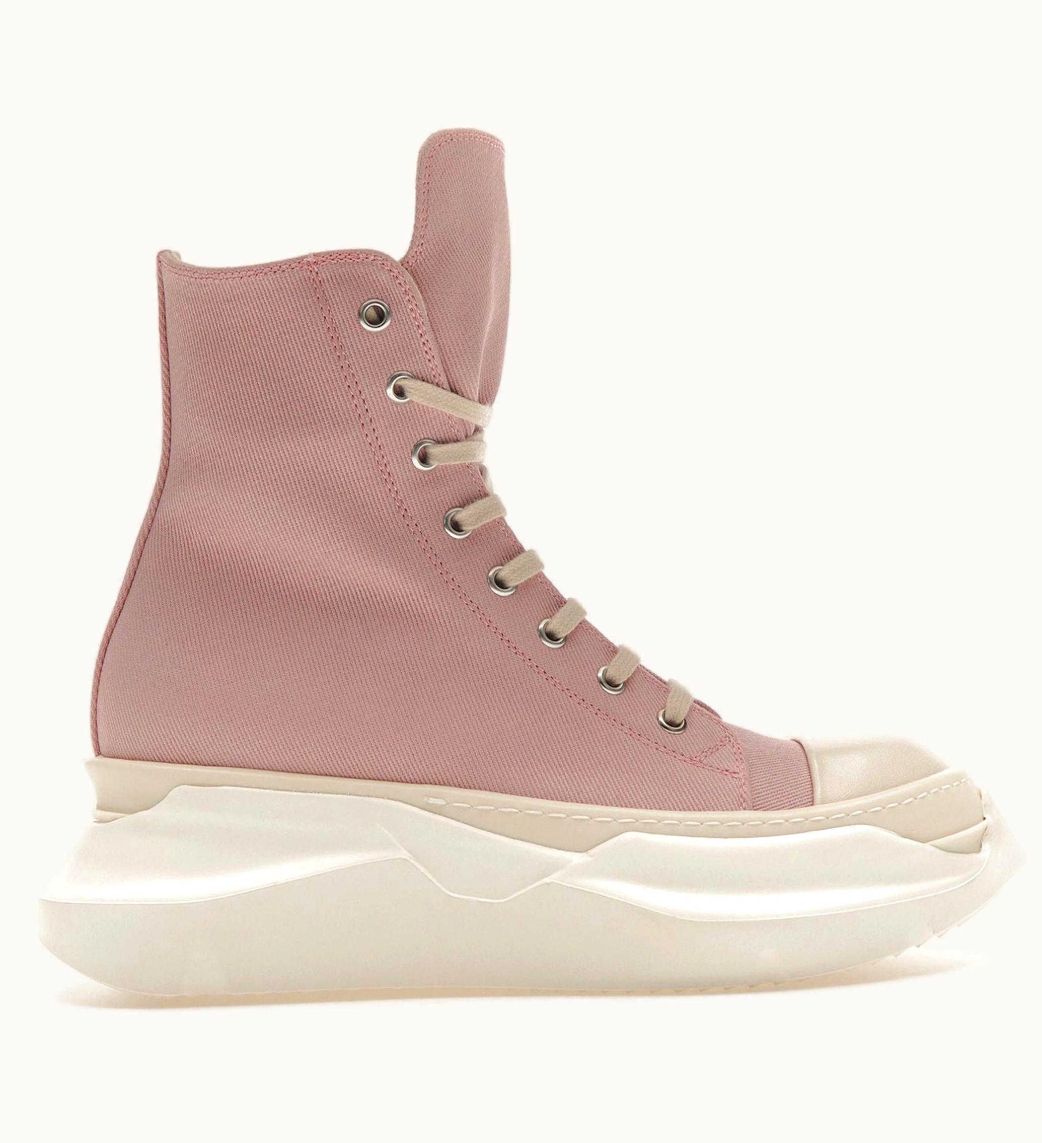 Rick Owens Rick Owens DRKSHDW Abstract High Top Faded Pink W