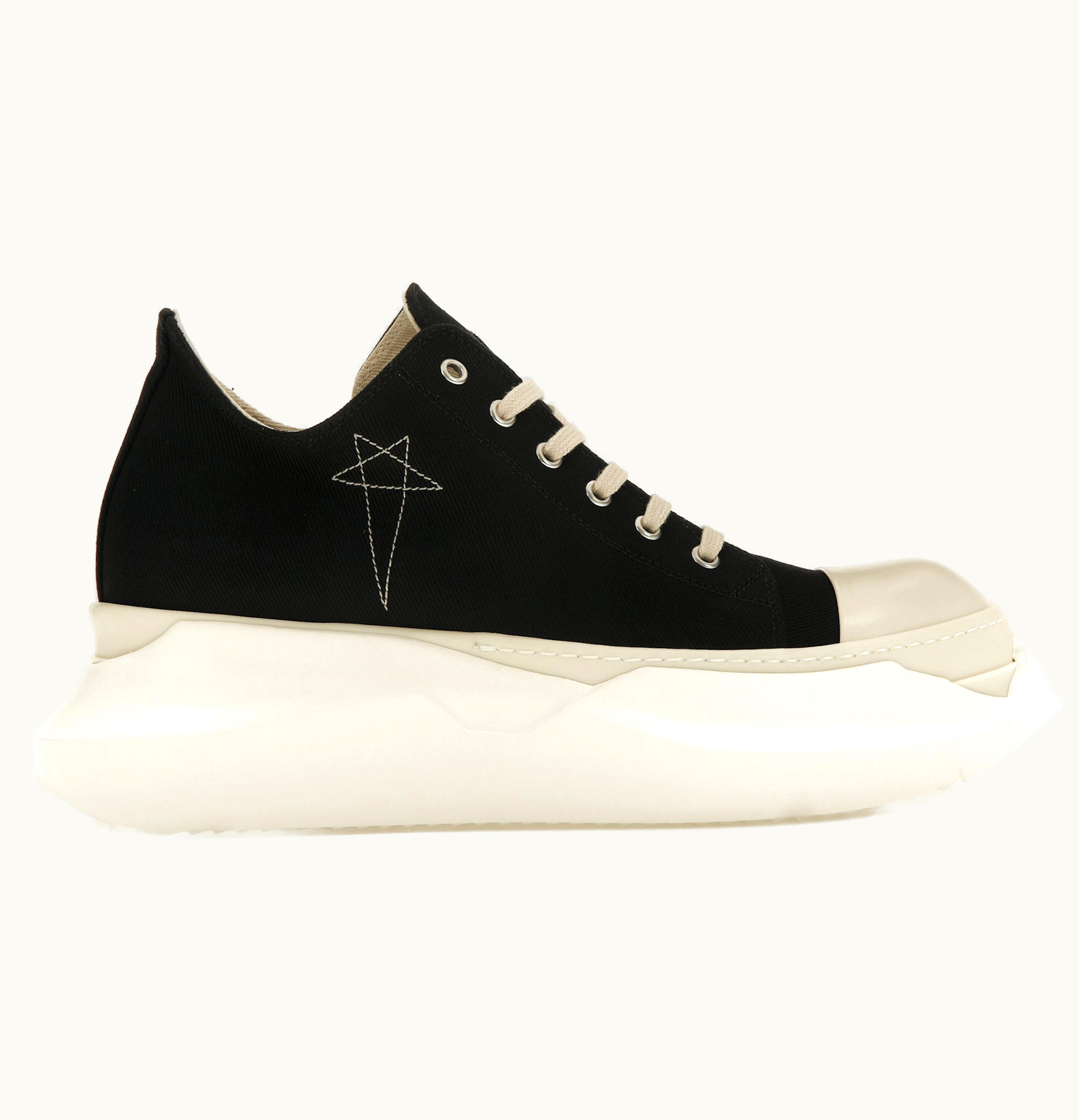 Rick Owens Rick Owens DRKSHDW Abstract Low Pentagram Embroidery Black Milk