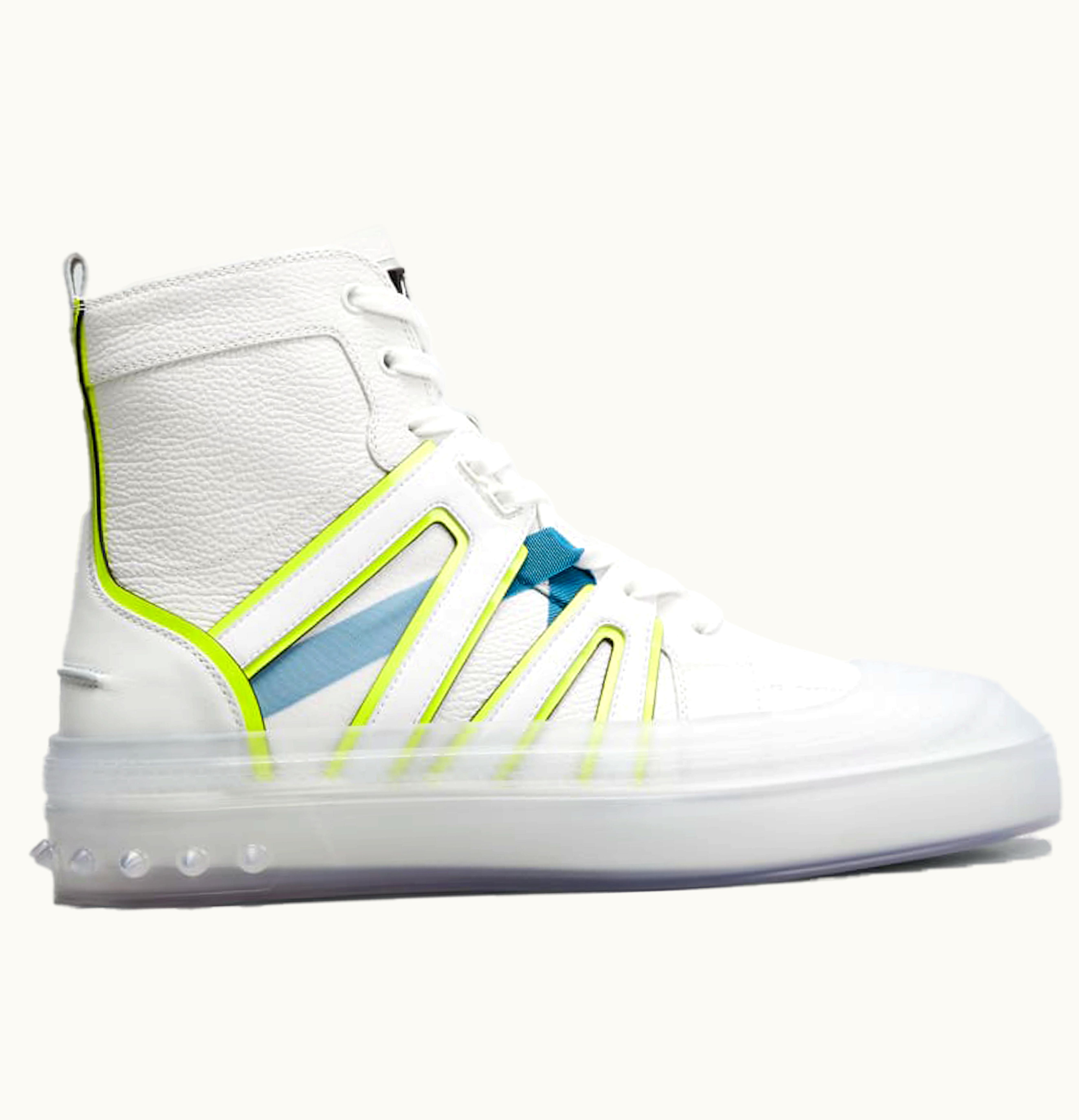 Christian Louboutin Christian Louboutin Vida High Top White Neon