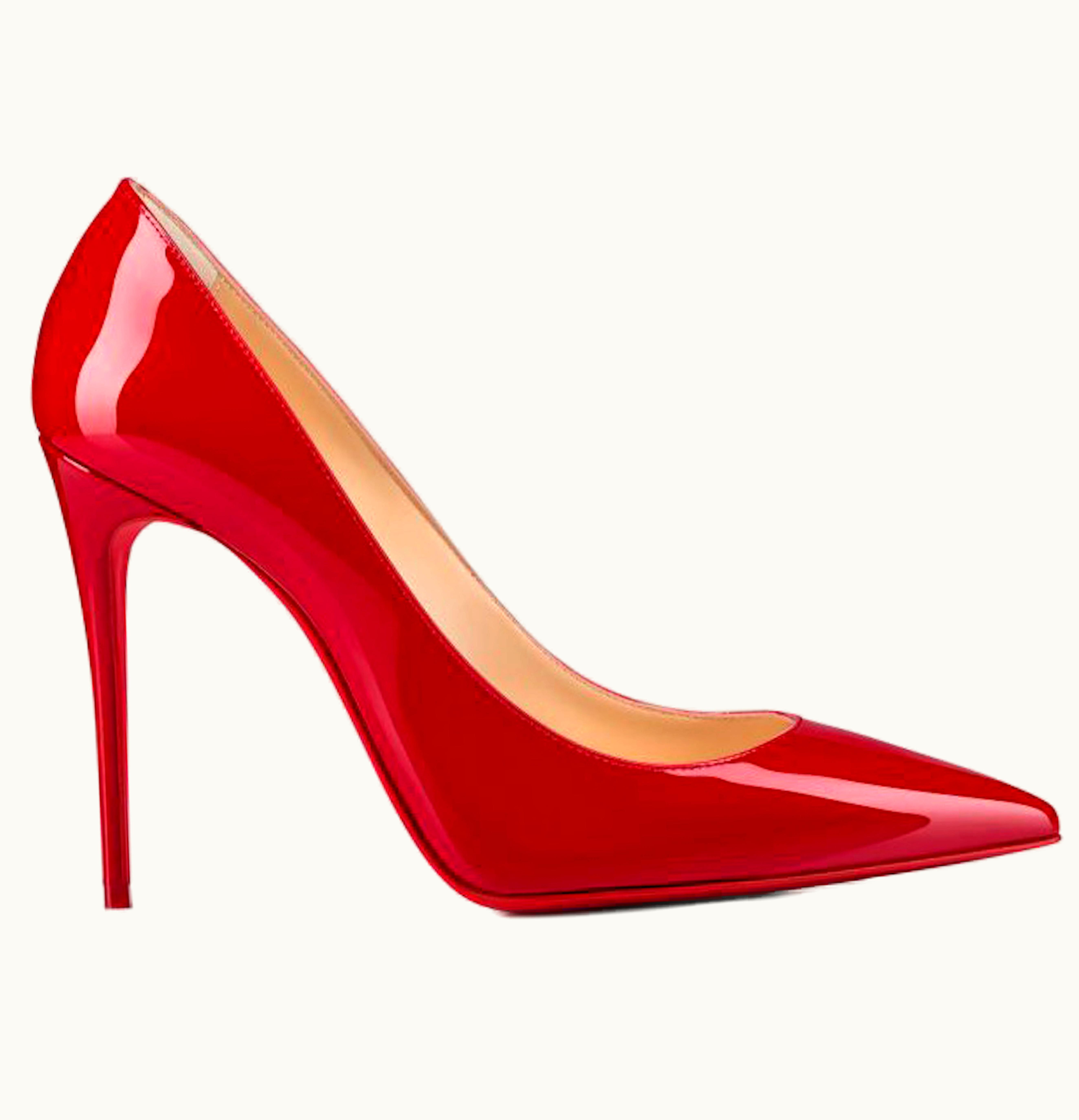Christian Louboutin Christian Louboutin Kate 100mm Pump Loubi Patent Leather