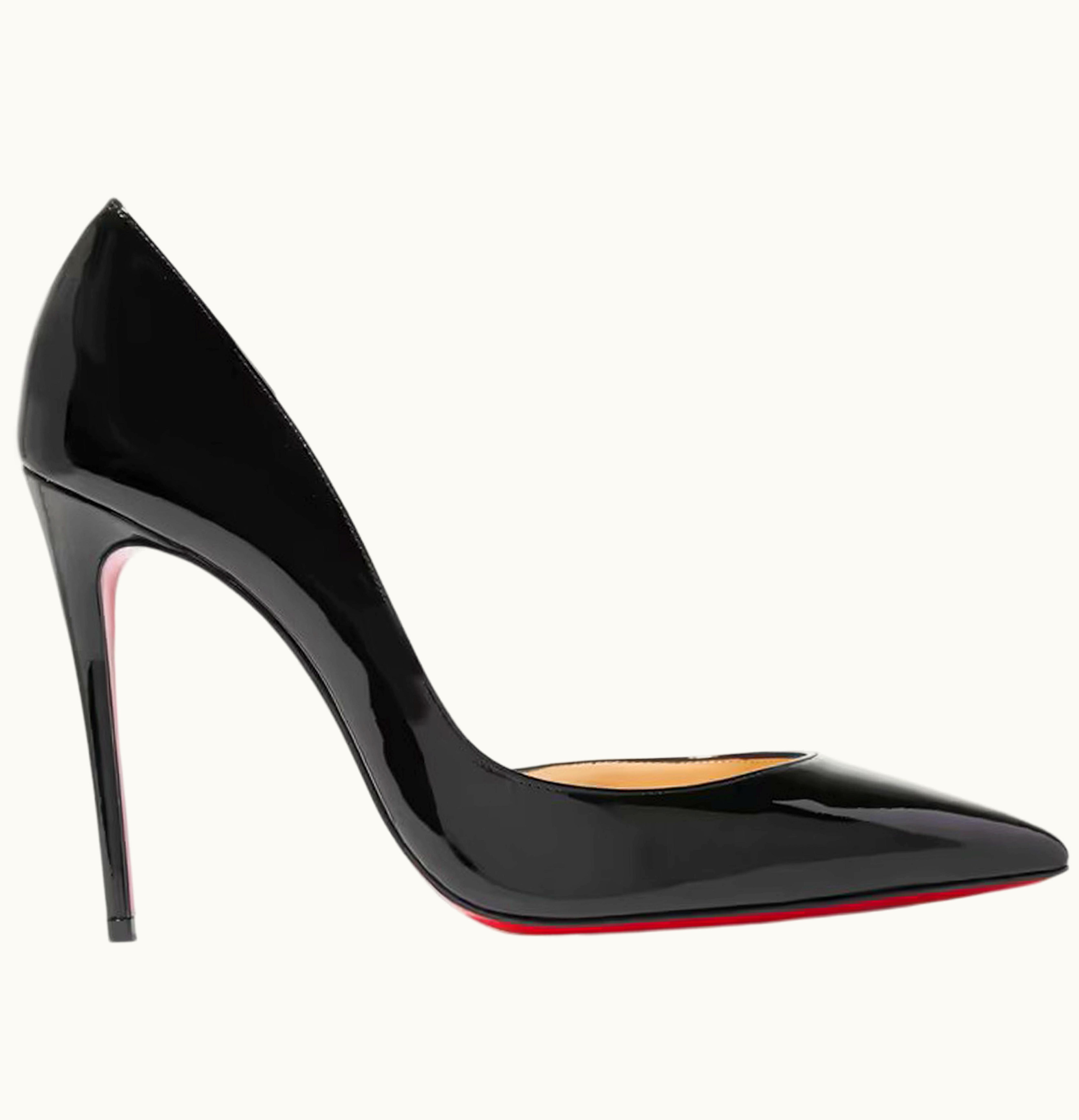 Christian Louboutin Christian Louboutin Iriza 100mm Pump Black Patent Leather
