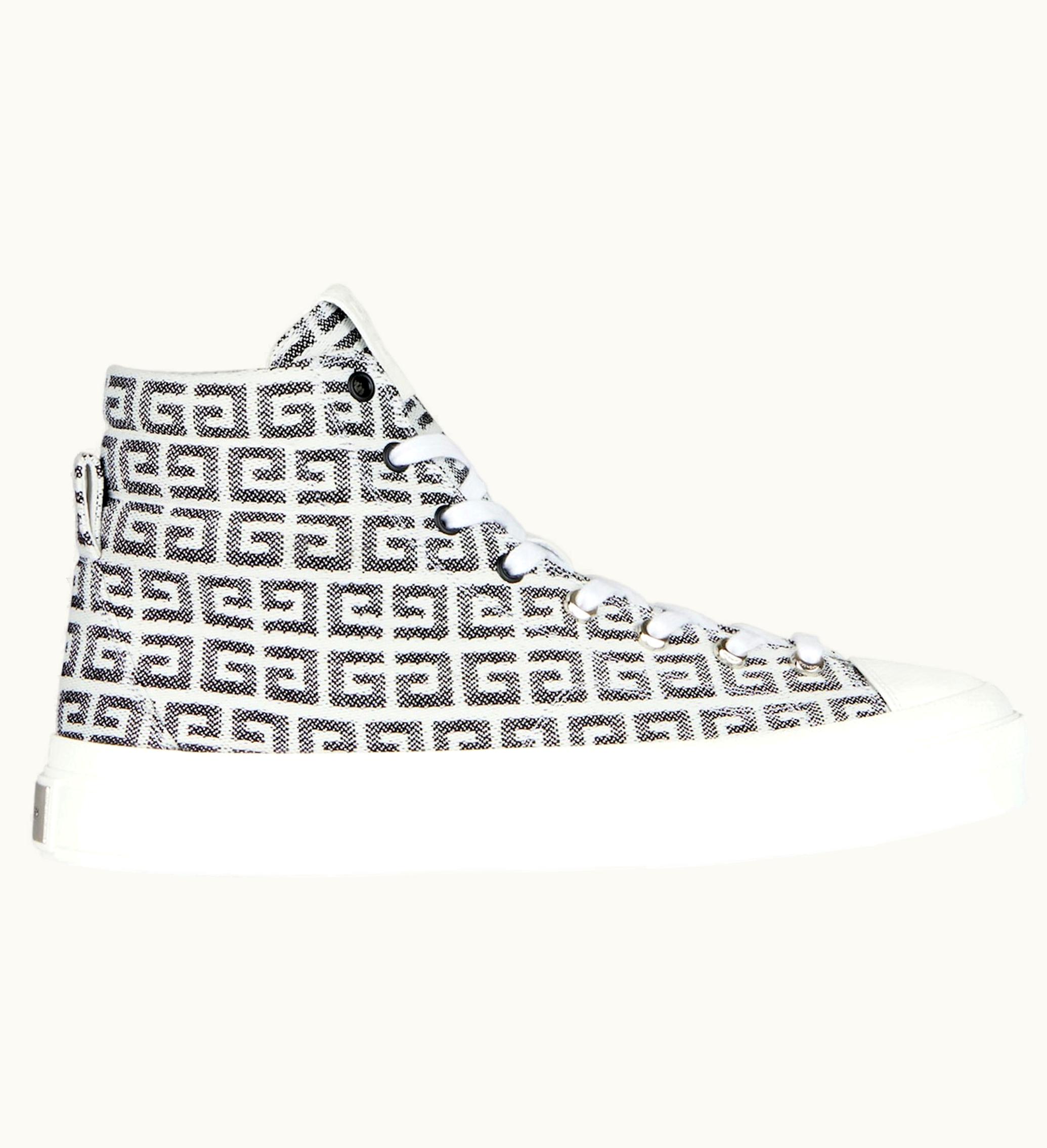 Givenchy Givenchy City High Top In 4G Black White