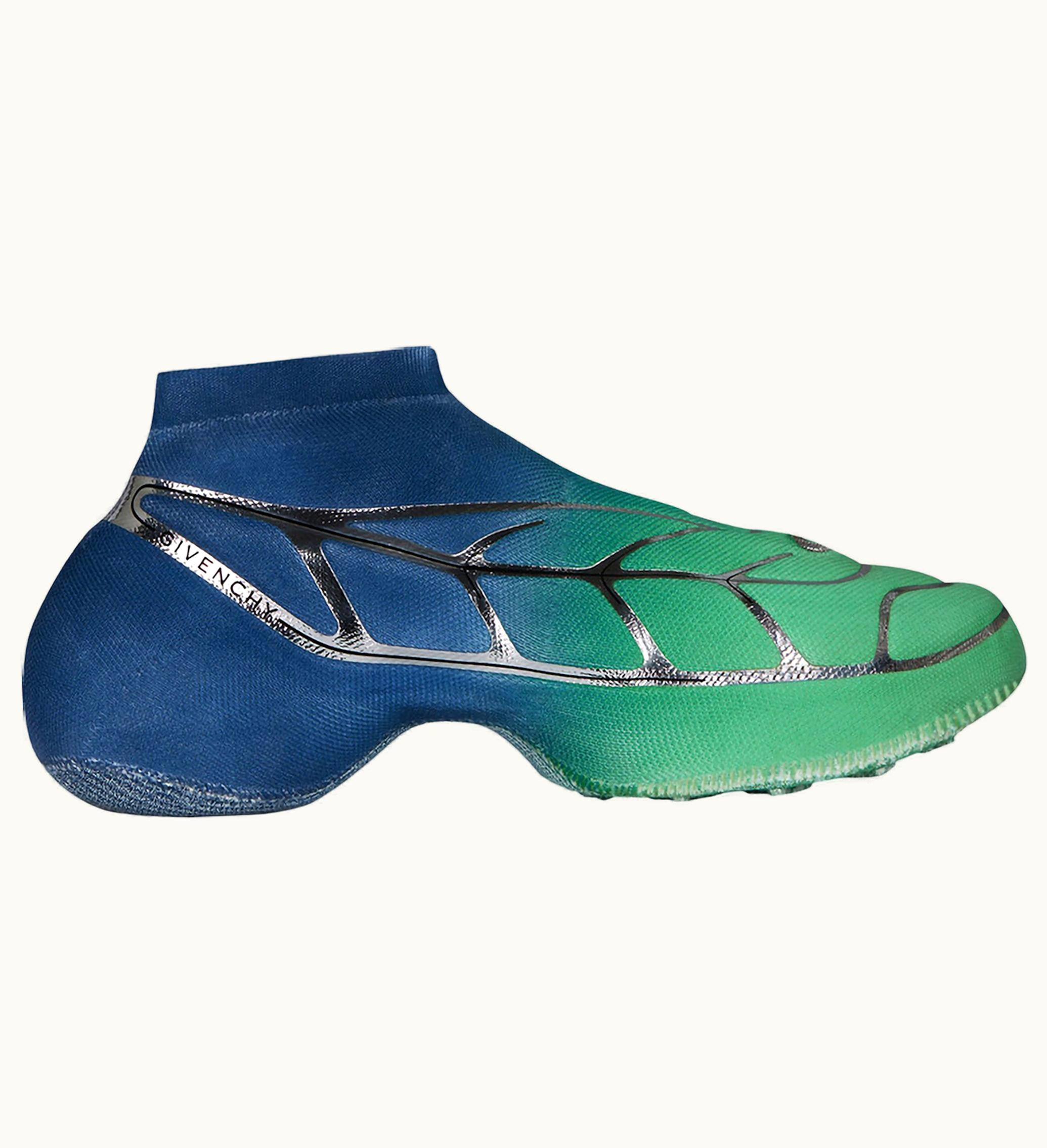 Givenchy Givenchy Tk 360 Plus Mid Sneaker Green Blue