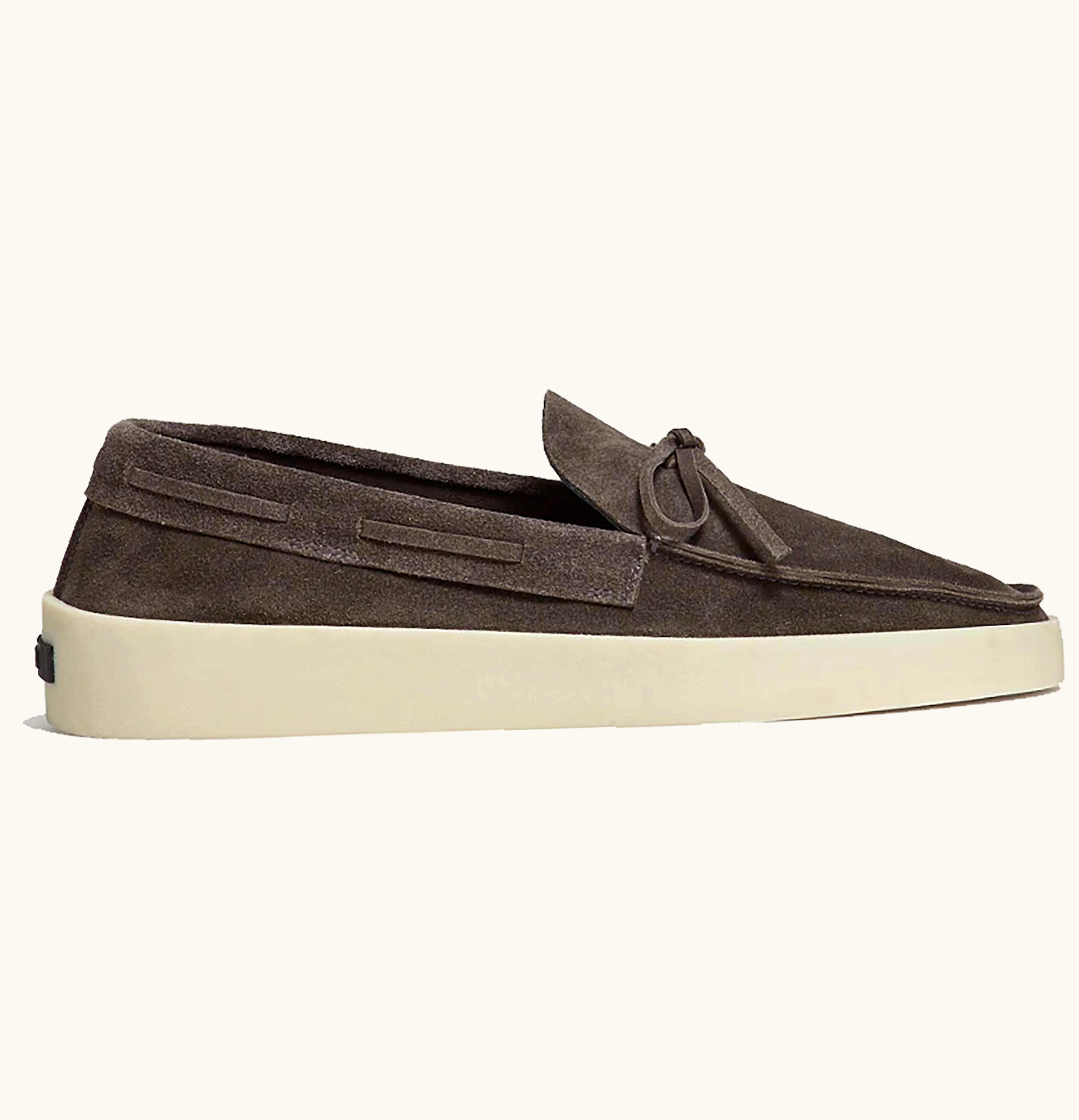 Fear of God Fear Of God Zegna Suede Loafers Ermenegildo Zegna Grey