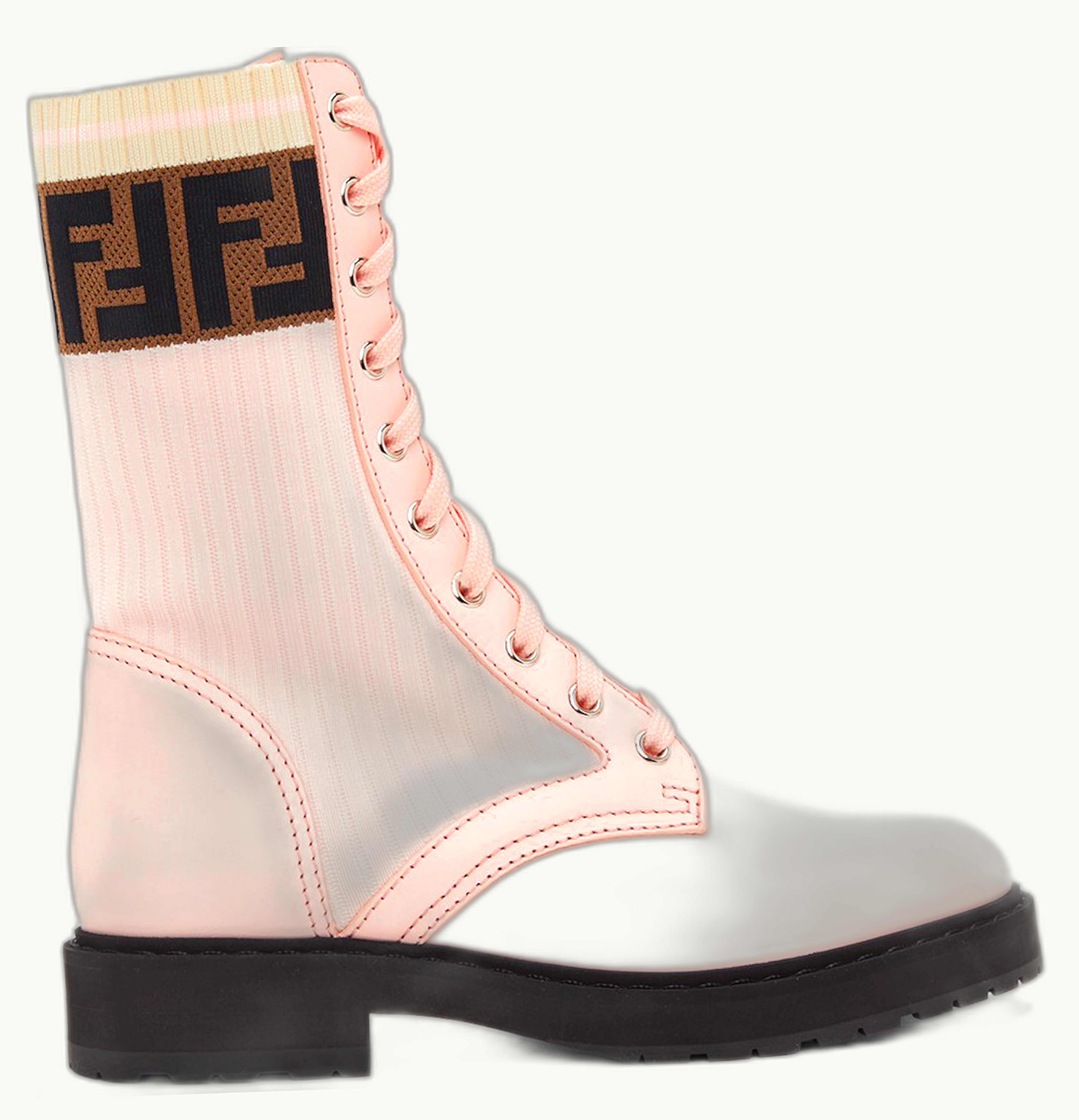 Fendi Rockoko Boots Pink W