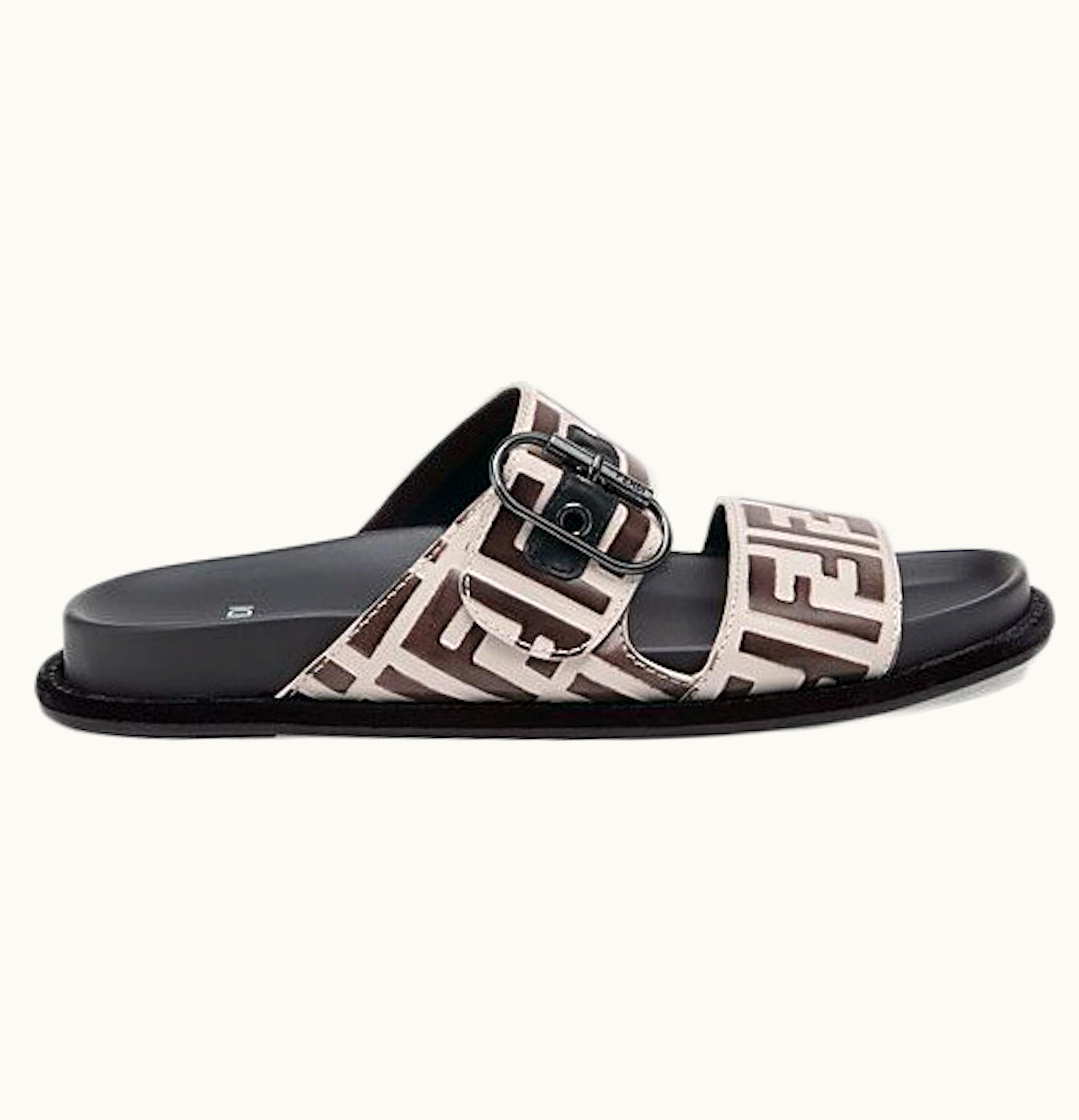 Fendi FF Double Band Slide White W