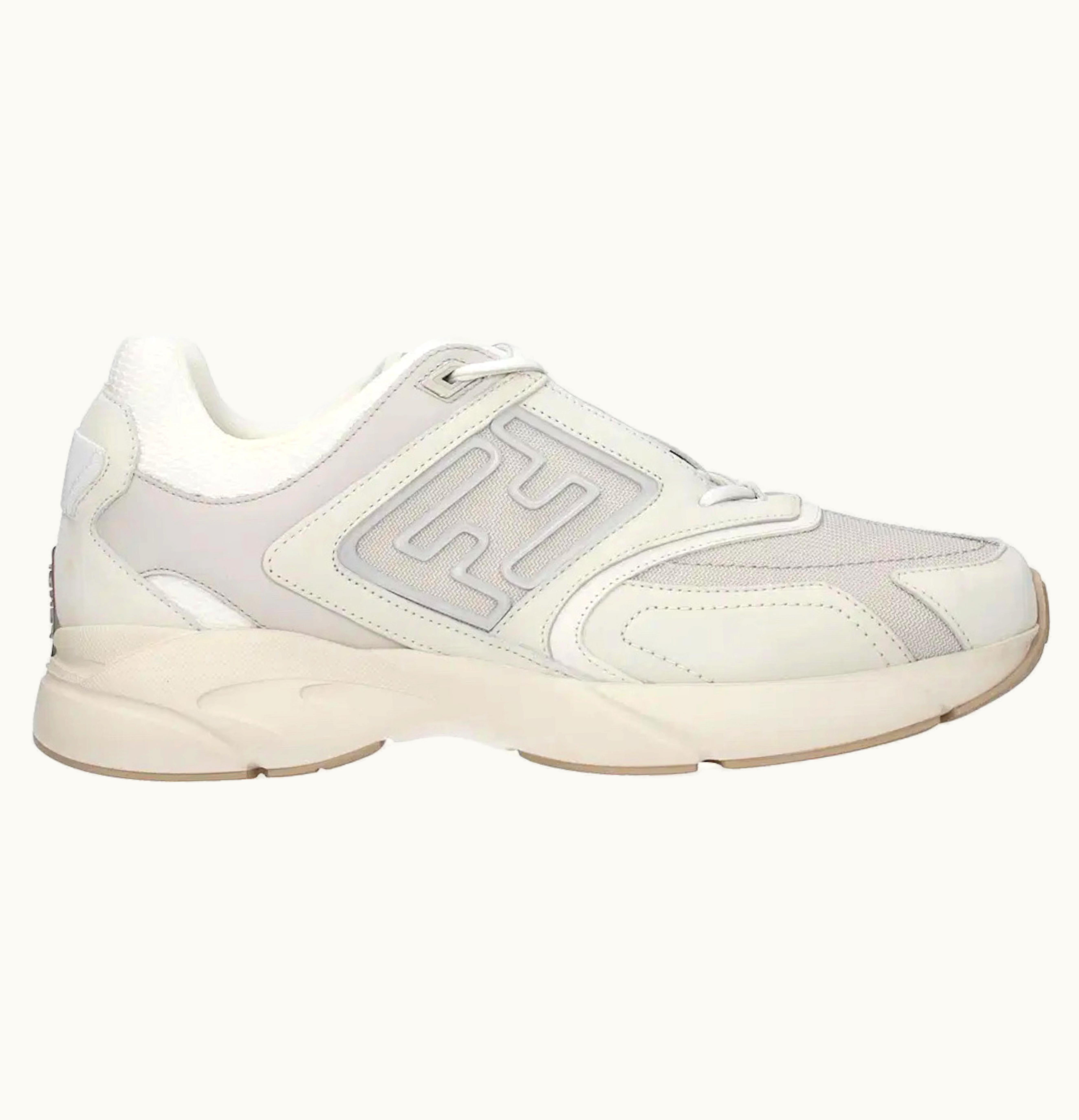 Fendi Faster White Grey