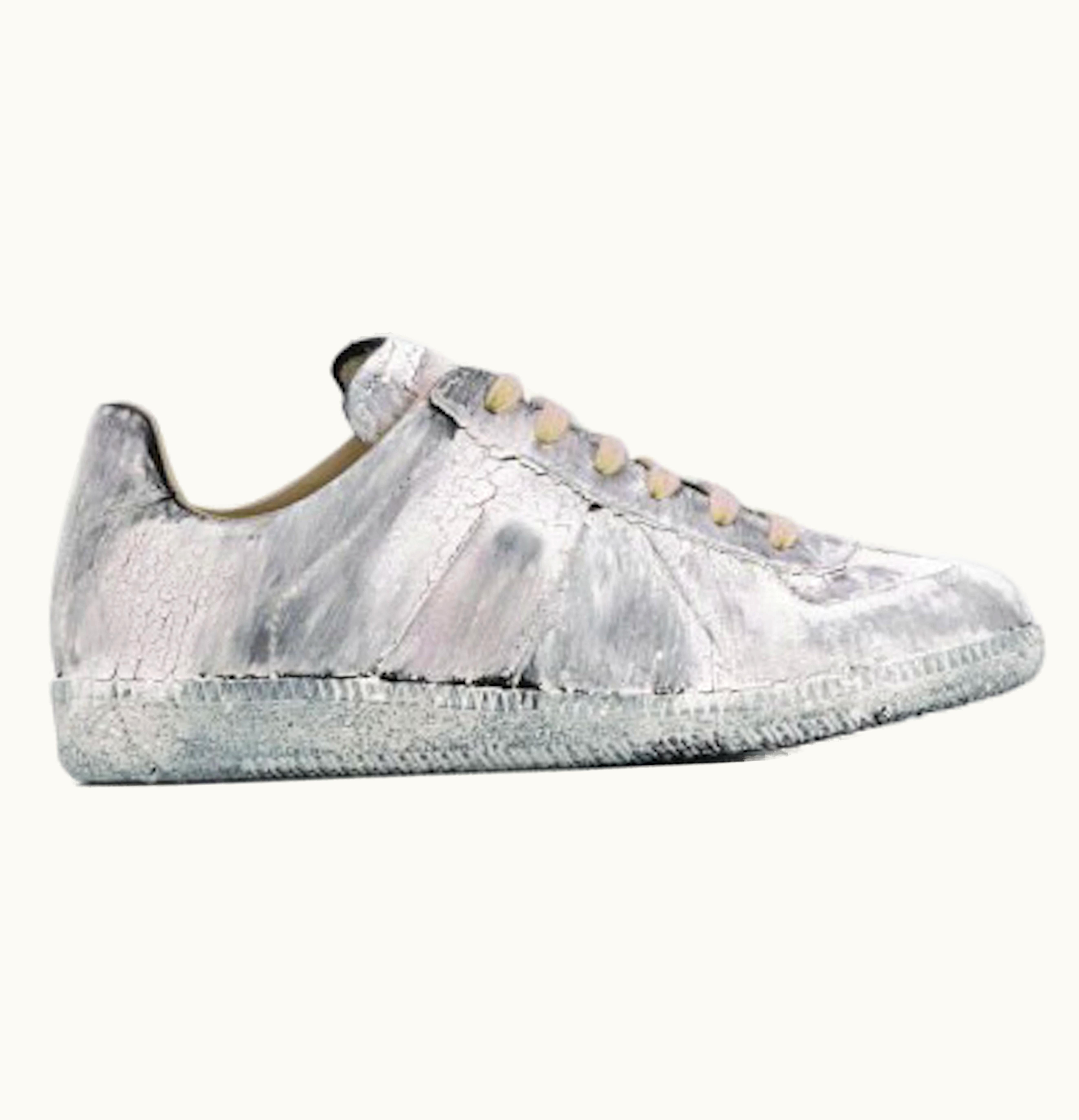 Maison Margiela Maison Margiela Replica Low White Paint Womens