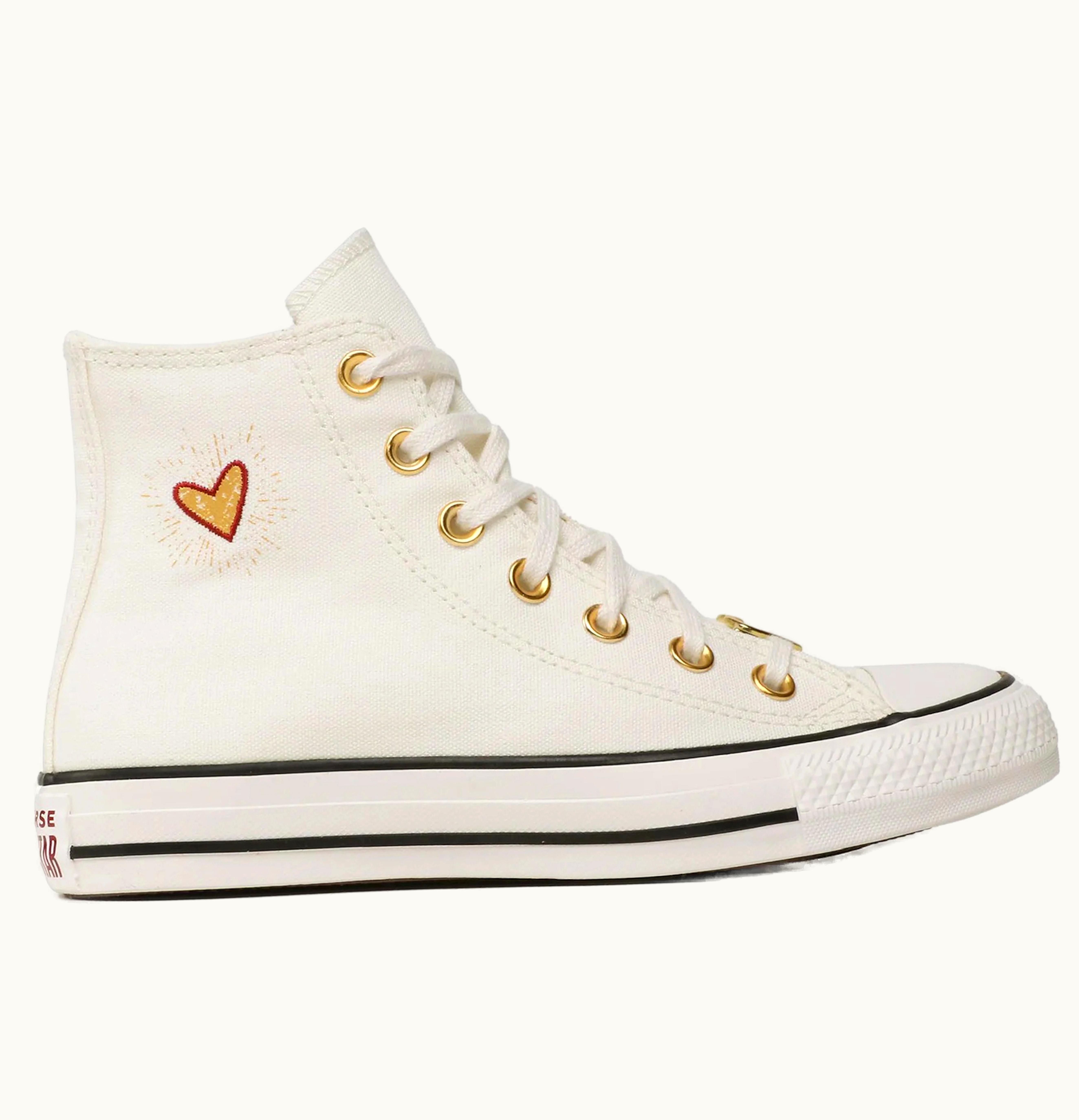 Converse Converse Chuck Taylor All Star Hi Valentines Day Vintage White 2023 Womens