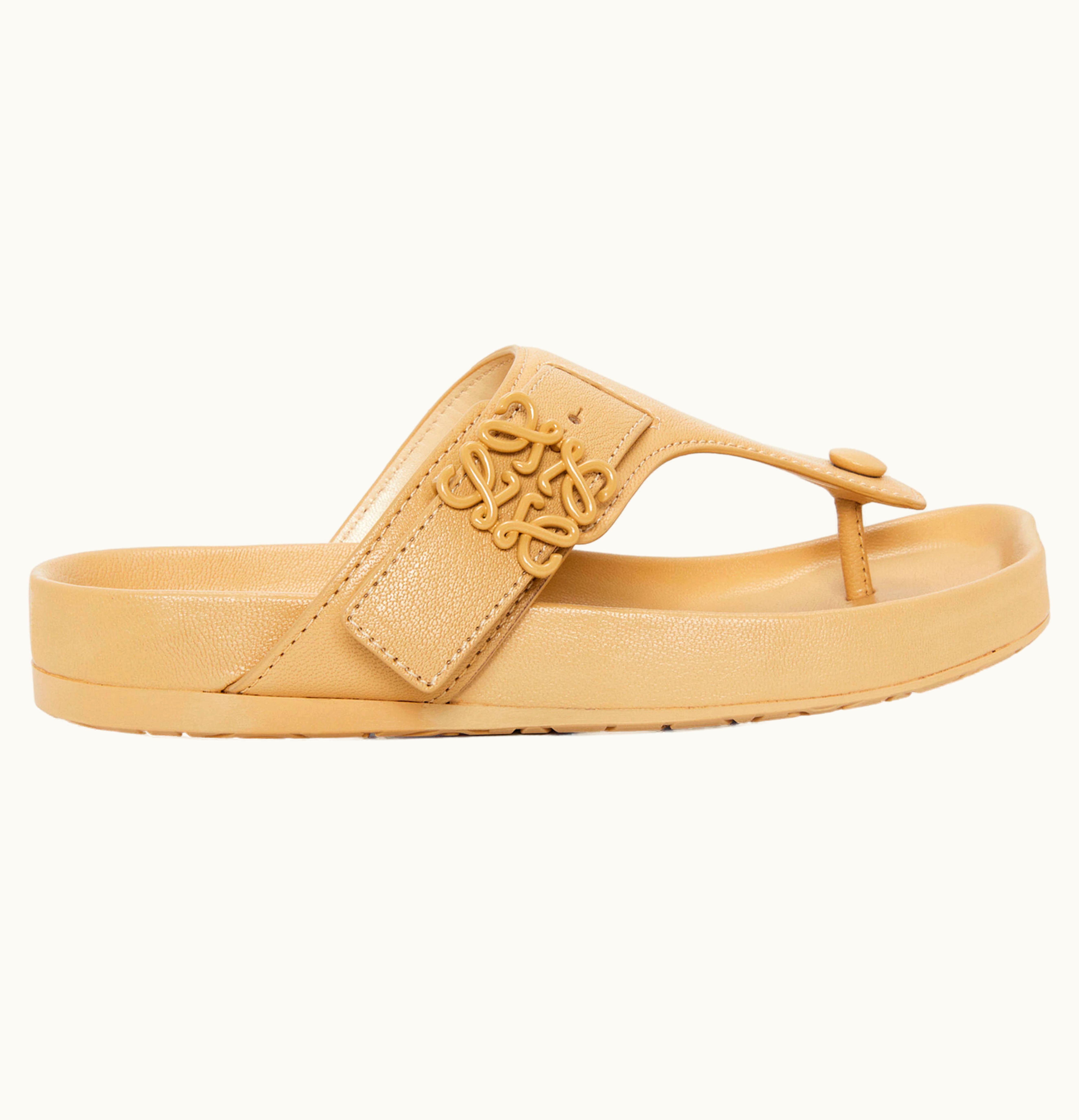 LOEWE Loewe Ease Toe Post Sandals Concealer Goatskin Womens