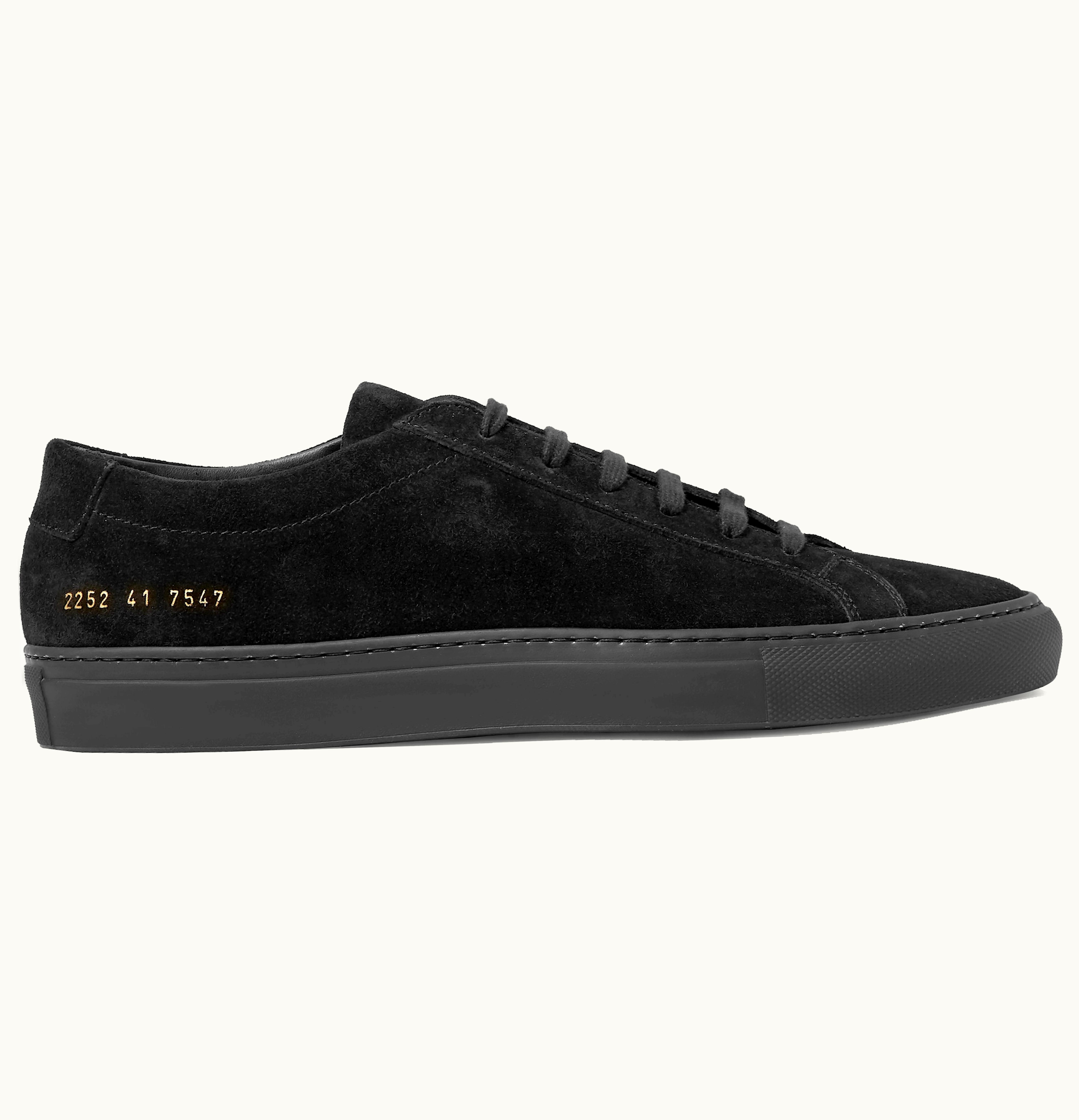 Common Projects Original Achilles Suede Black