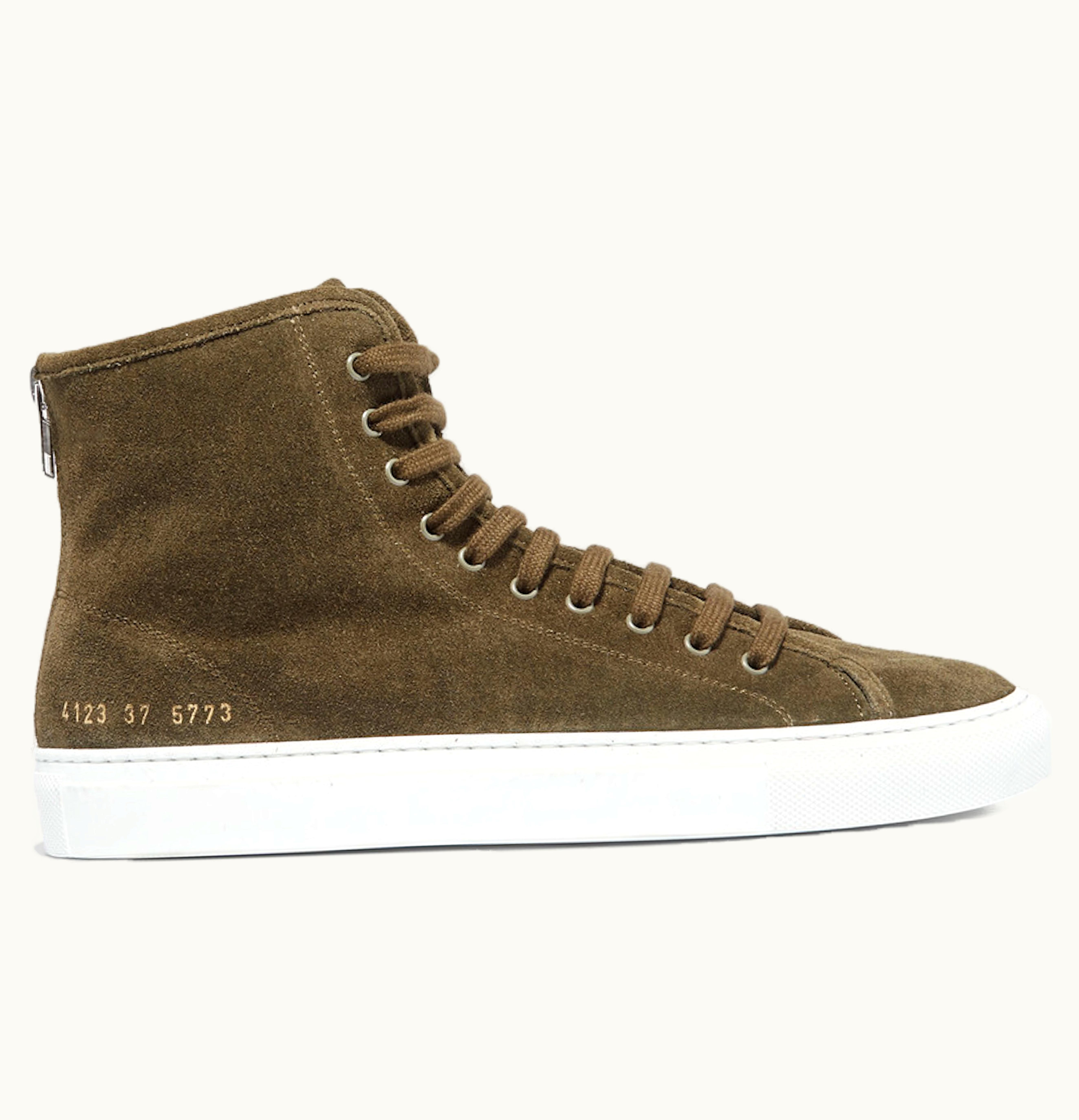 Common Projects Tournament Suede High Olive W