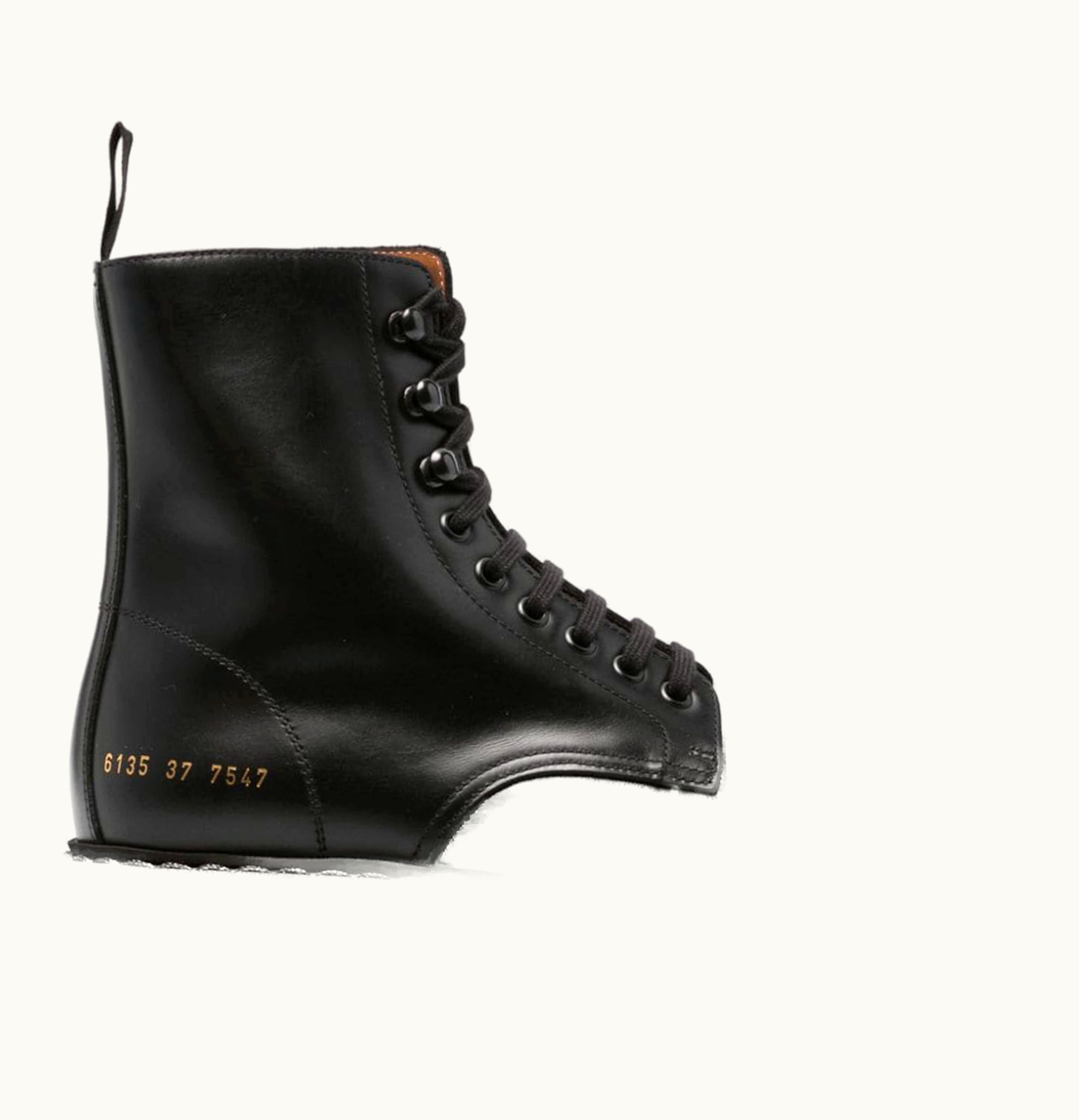 Common Projects Combat Boot Black Womens
