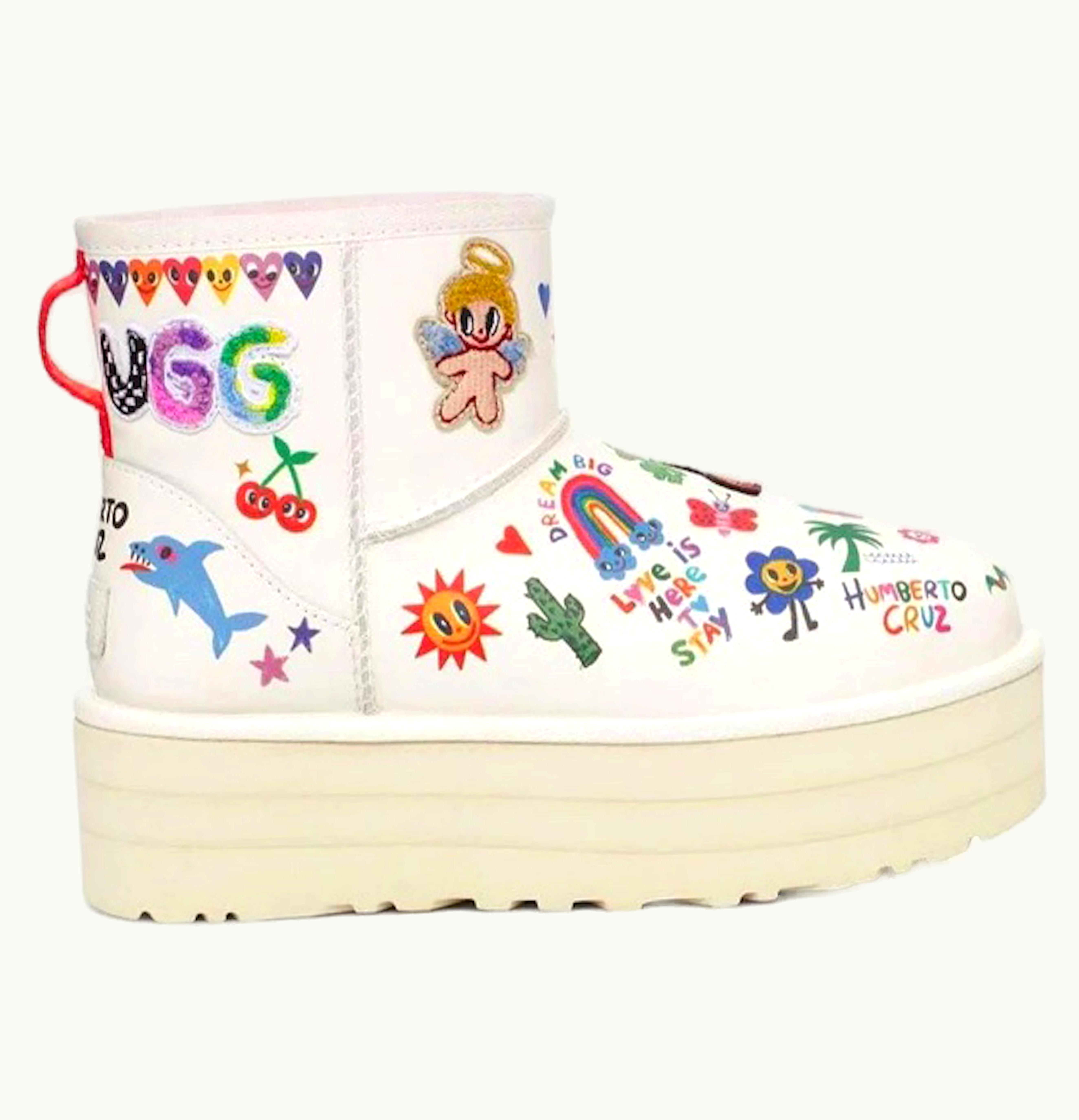UGG UGG Classic Mini Platform Boot Pop Sketch