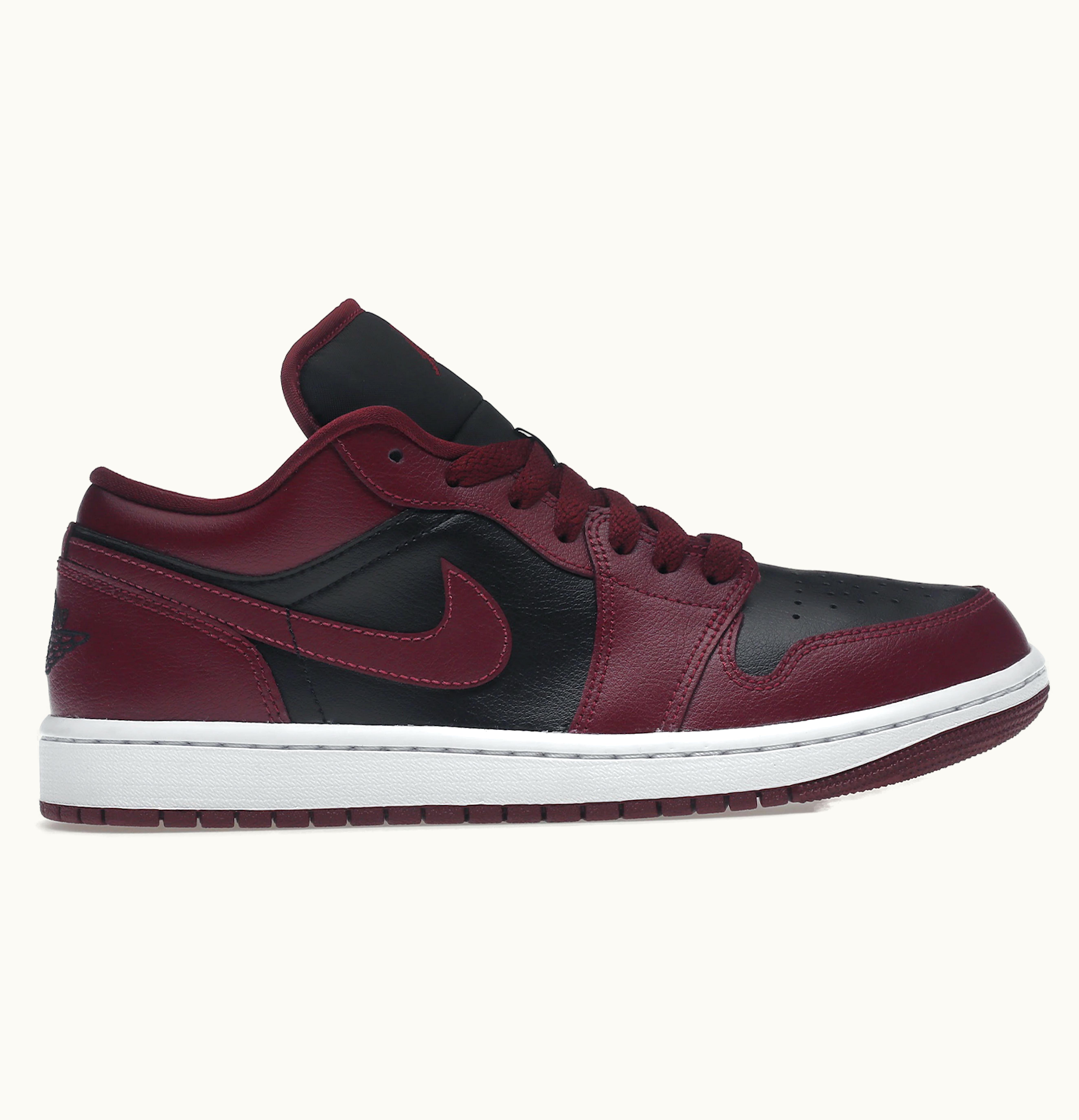 Jordan Air Jordan 1 Low Black Dark Beetroot W