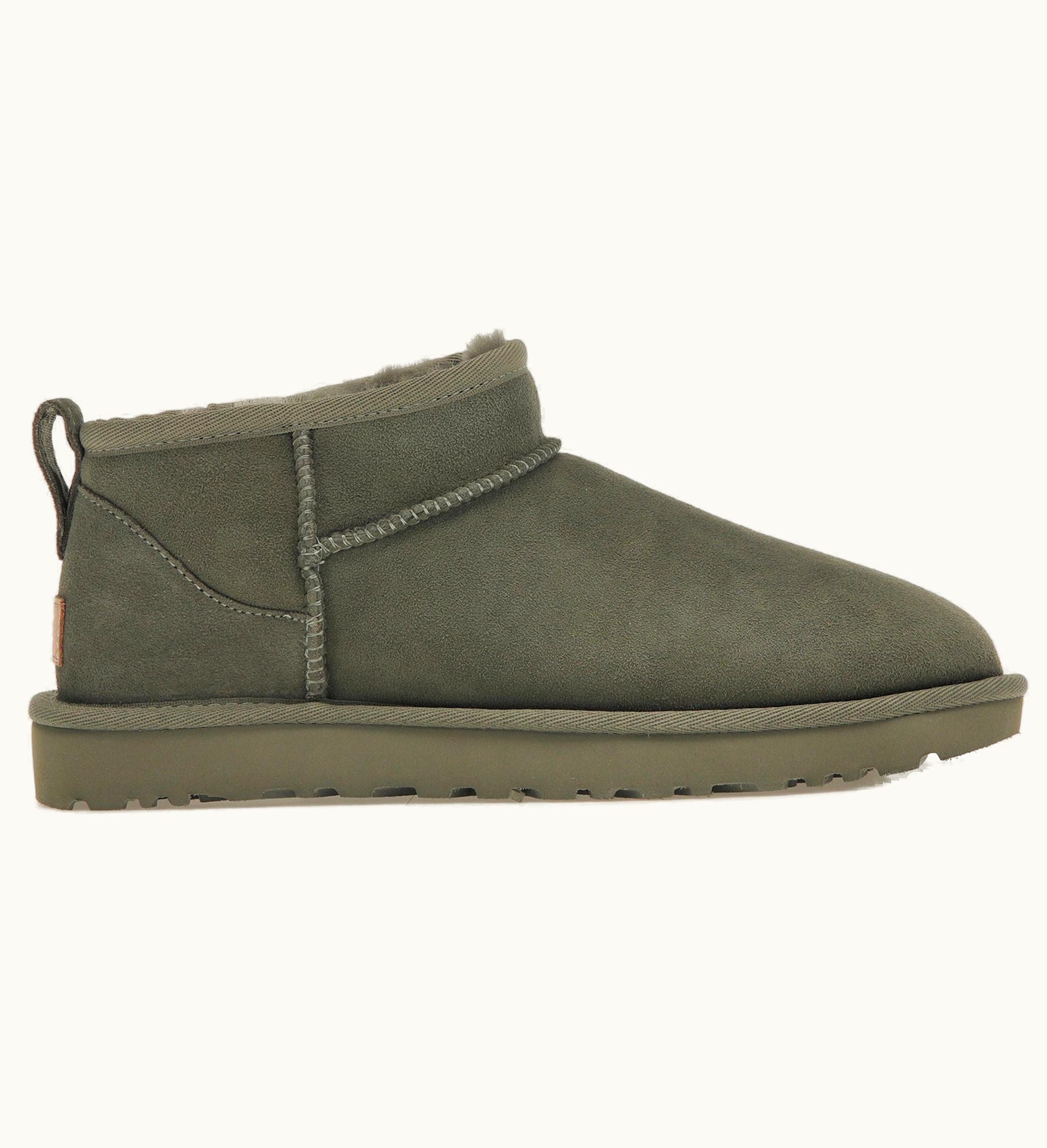 UGG UGG Classic Ultra Mini Boot Moss Green Womens