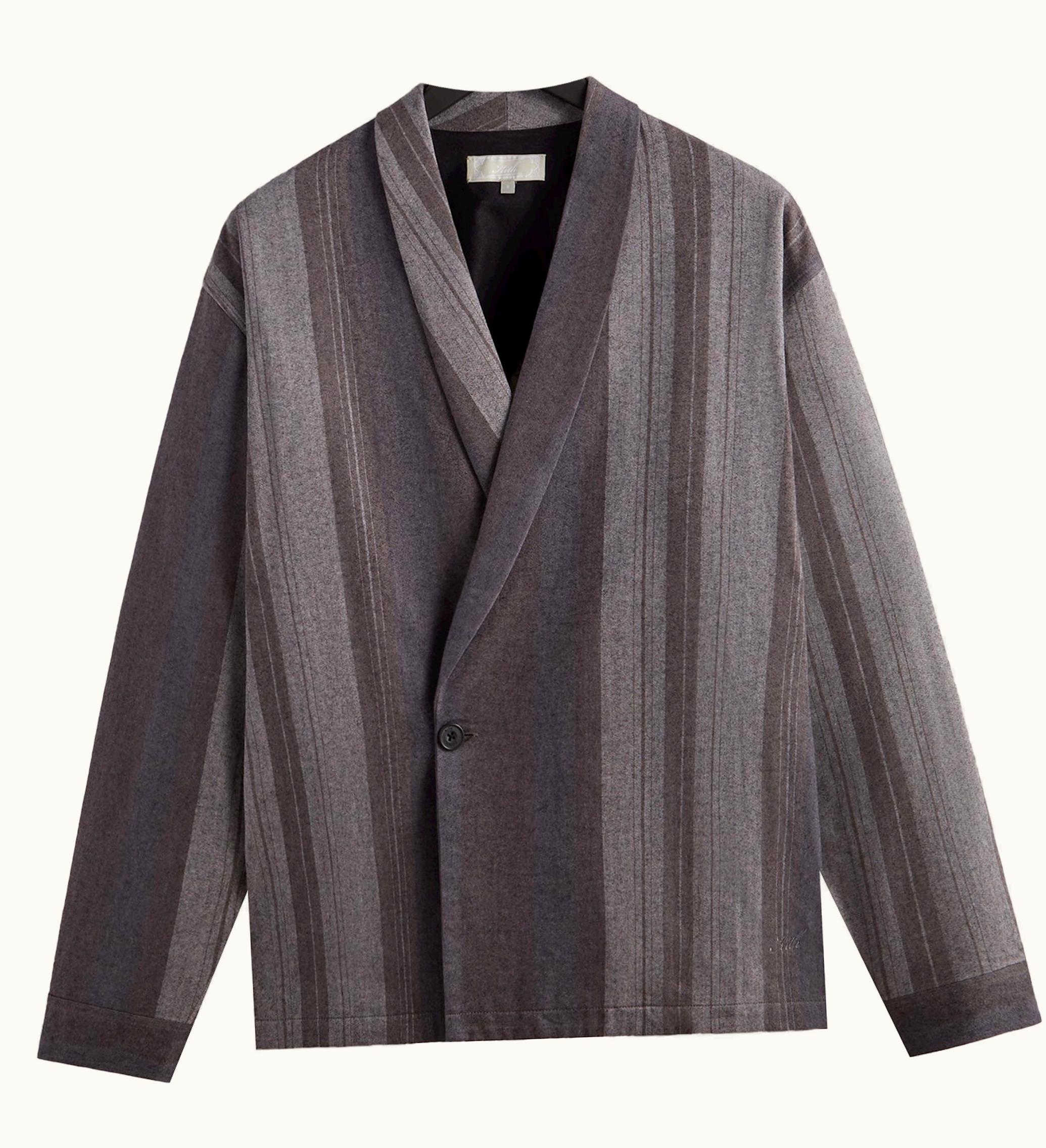 Kith Kith Long Sleeve Thompson Crossover Shirt Shift