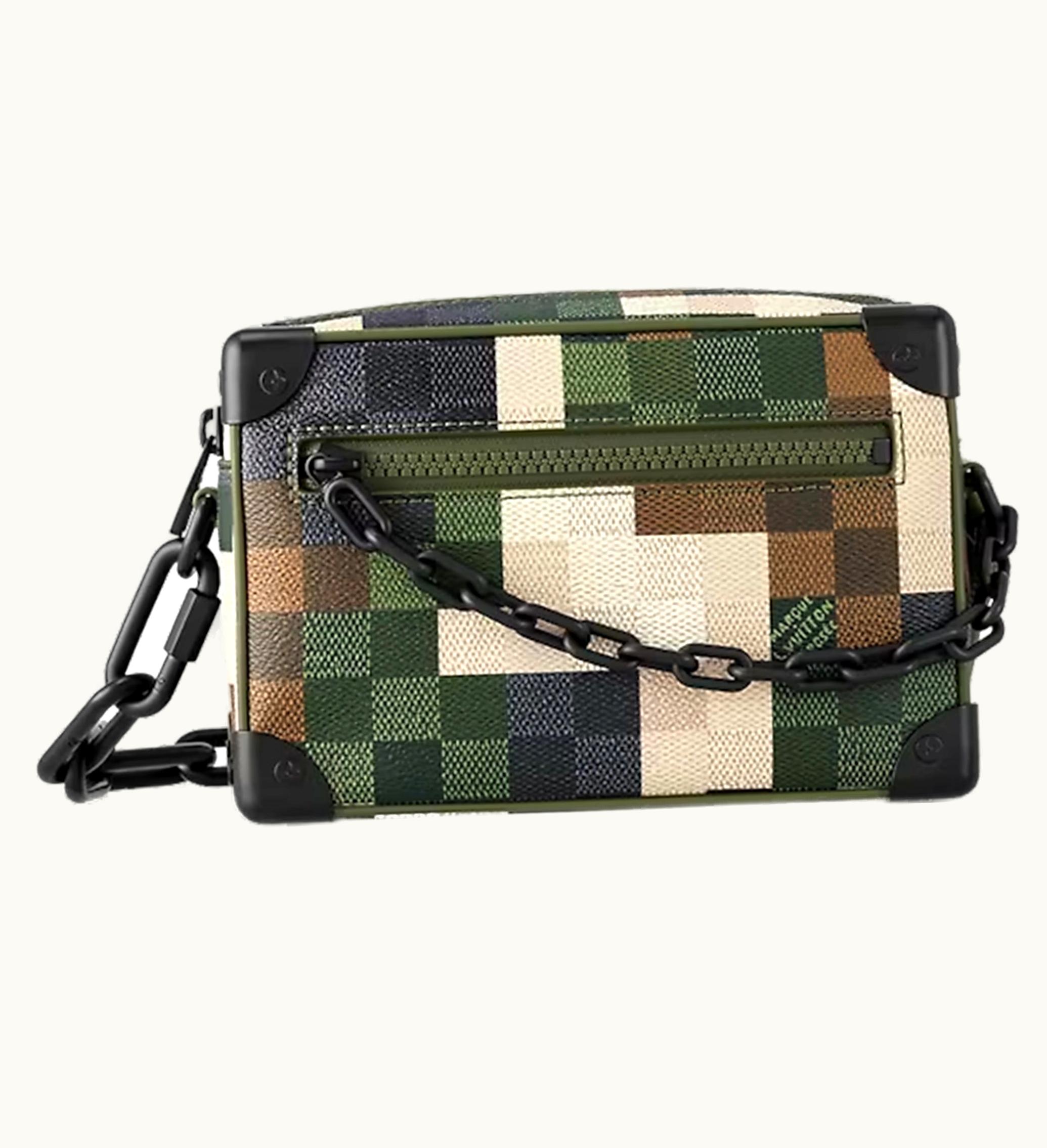 Louis Vuitton Louis Vuitton Mini Soft Trunk Damoflage Green Damoflage Damier