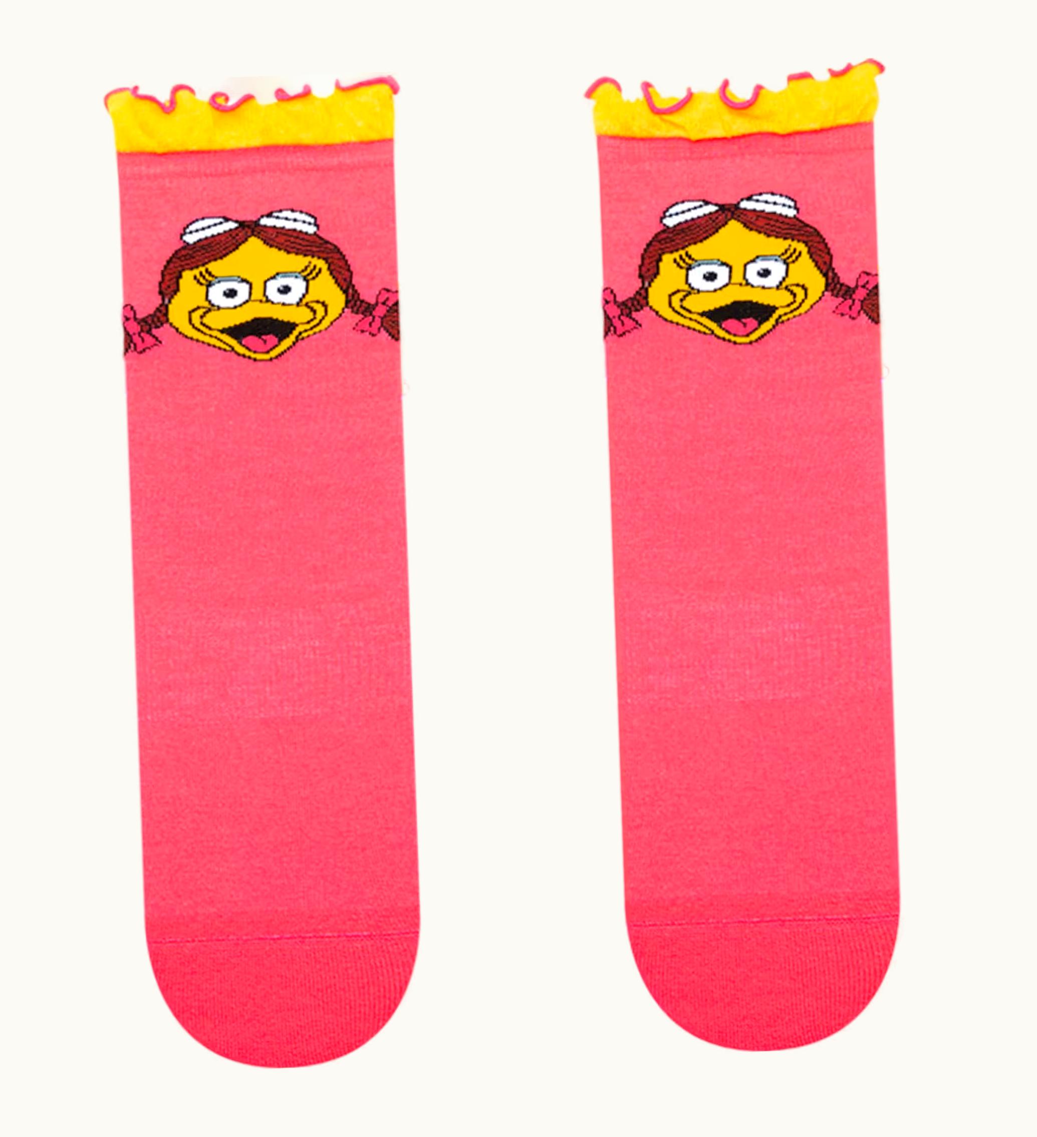 Crocs Crocs X McDonalds Birdie Socks Multicolor