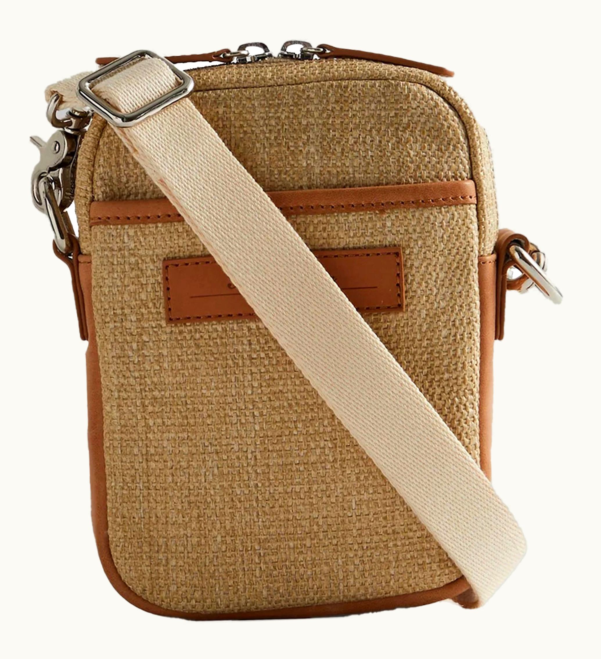 Kith Kith Raffia Crossbody Pouch Chia