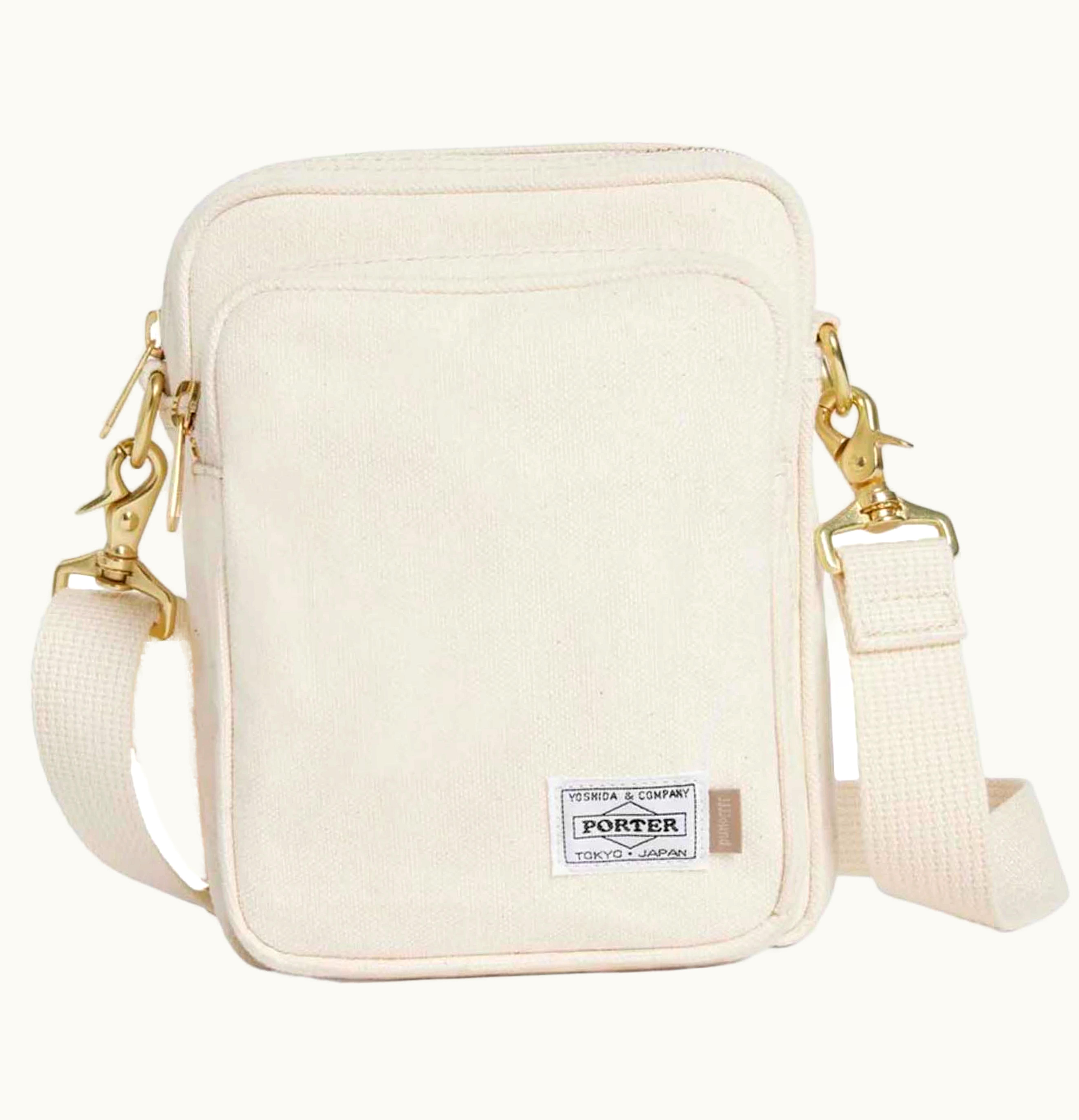 Porter X Jjjjound Passport Bag Small Off White