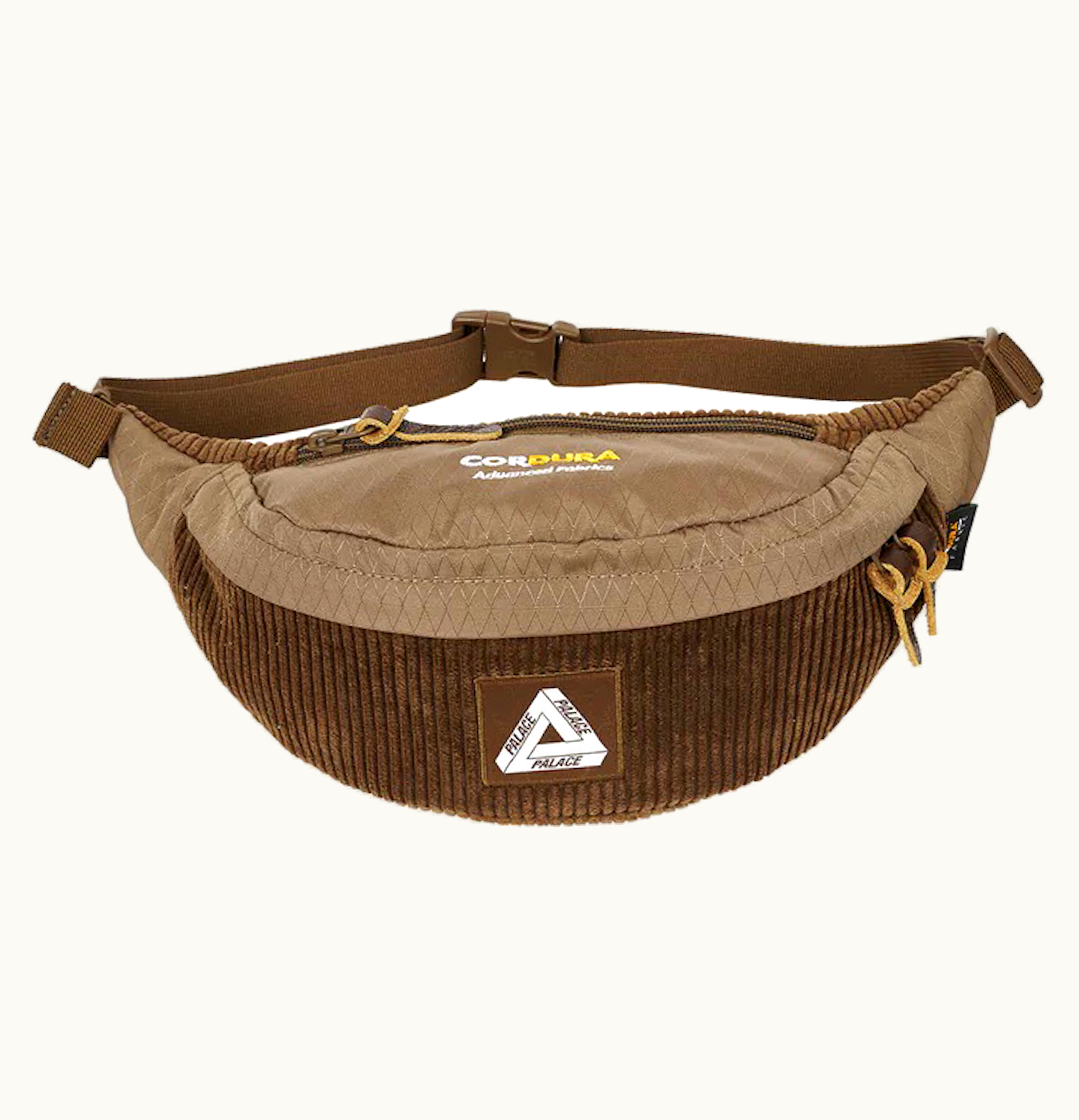 Palace Palace Corduroy Crossbody Bag Brown