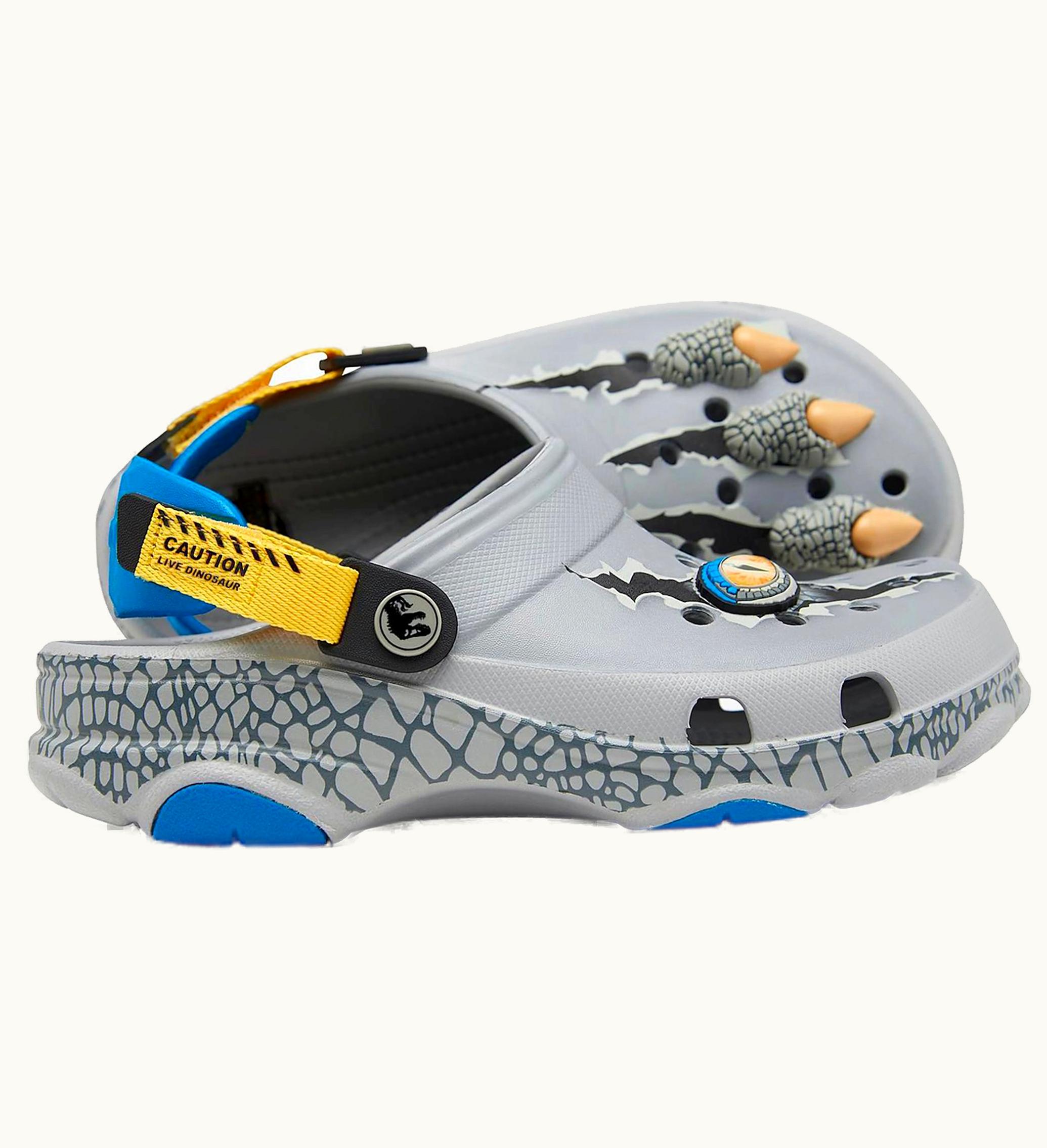 Crocs Crocs Classic All Terrain Clog Jurassic World Slate Grey Gs