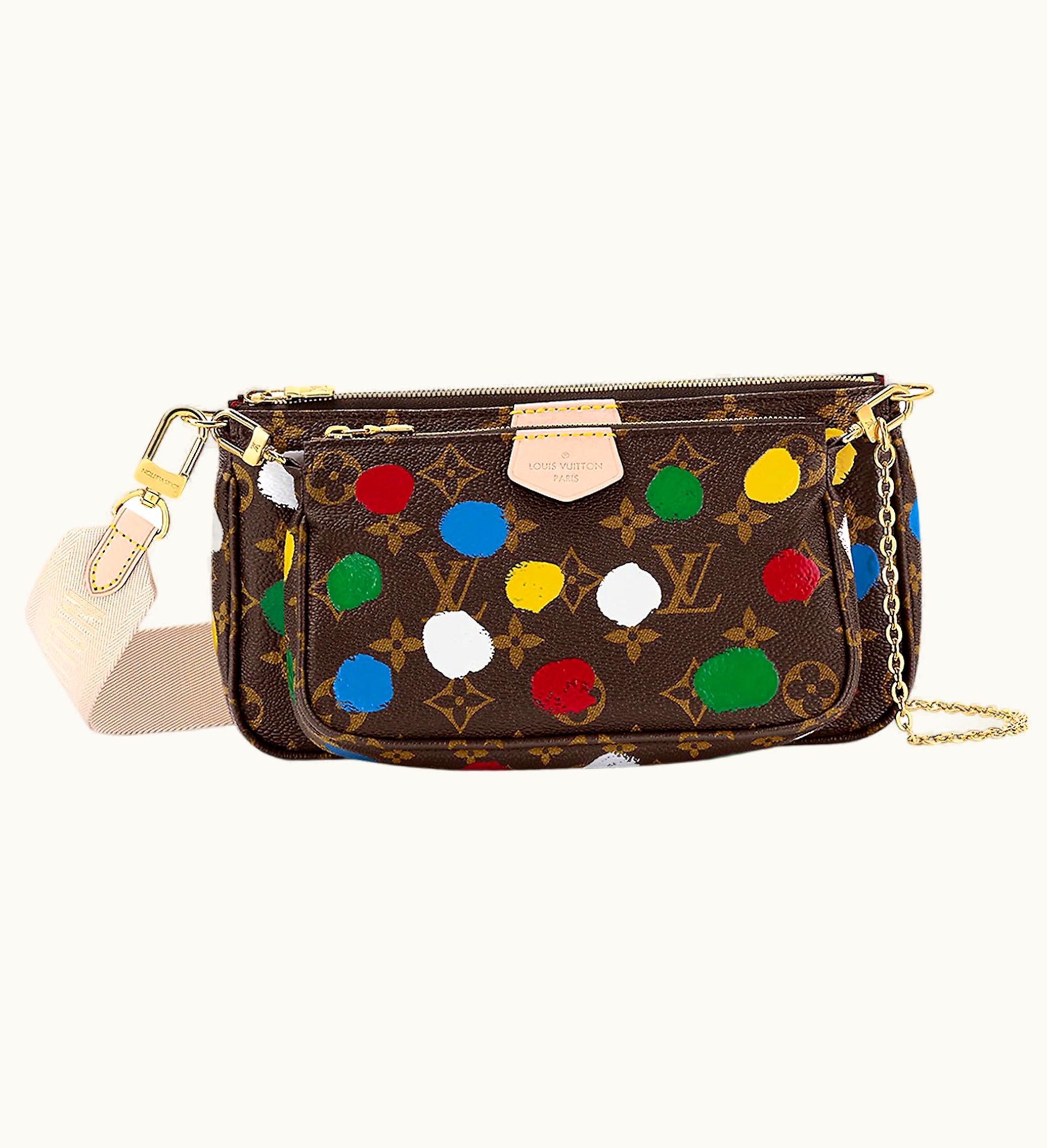 Louis Vuitton Louis Vuitton X Yayoi Kusama Multi Pochette Accessoires Monogram Multicolor